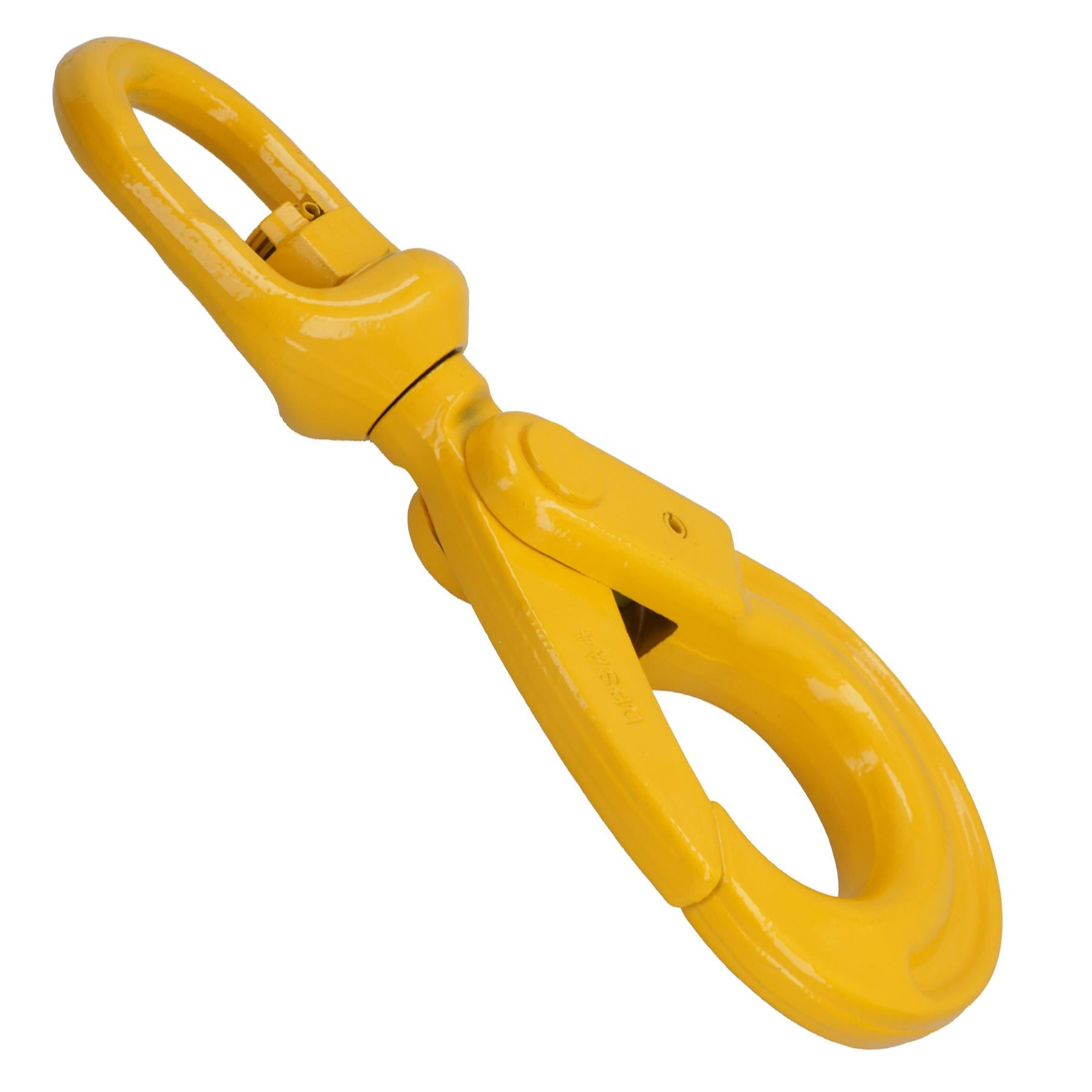 Lifting Swivel Eye Locking Auto Lock Sling Chain Hook 2.0 - 8.0 Ton For 7 – 16mm