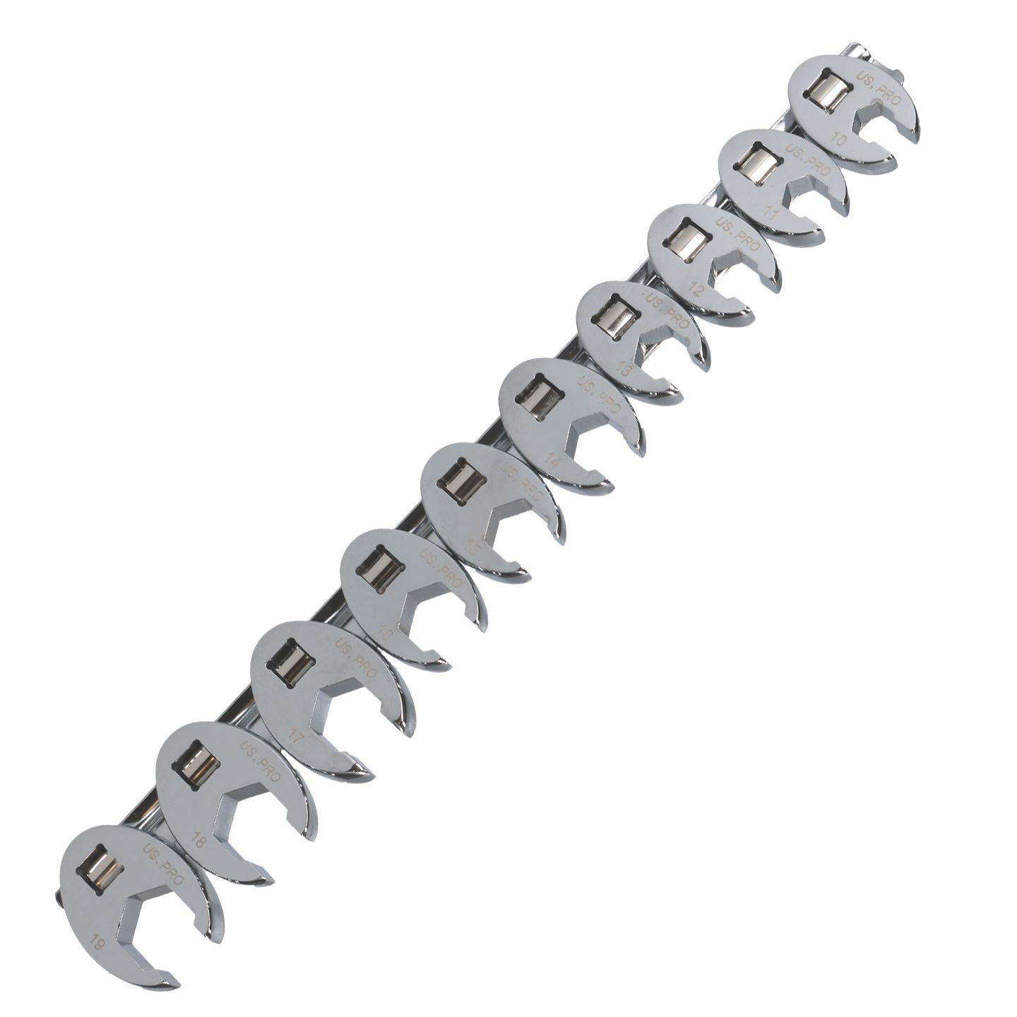Metric Crowfoot Wrench 3/8" Drive Crows Feet Spanner for Torque Wrenches