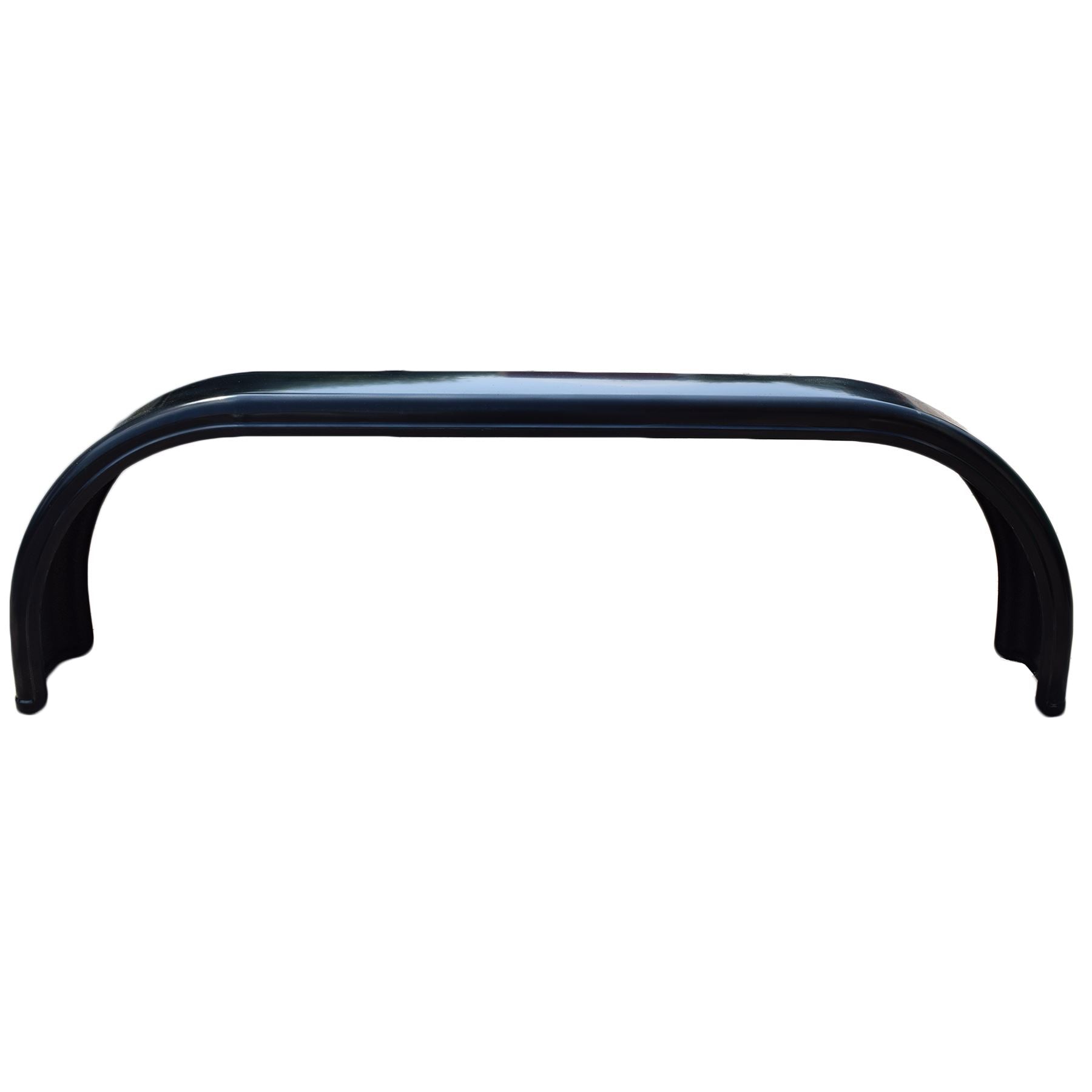 Garde-boue simple 13" 14" pour roues jumelées tandem 61" x 8" et 3 grands supports