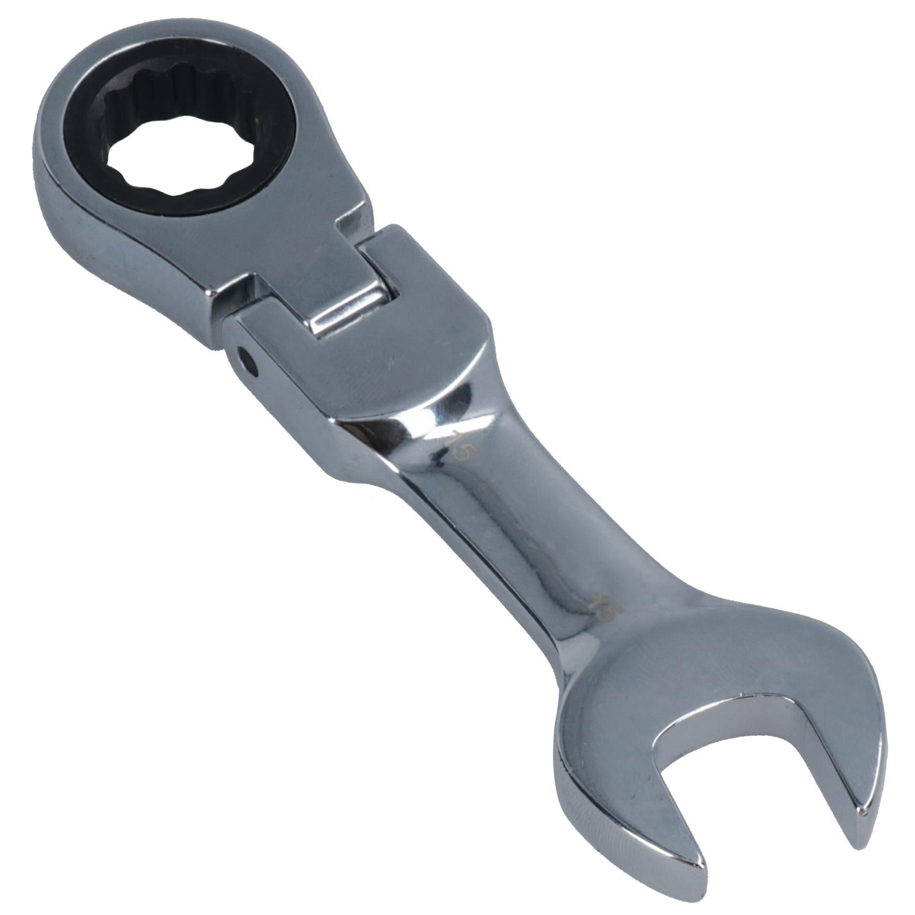 Jeu de clés mixtes à cliquet flexibles courtes métriques MM 8 mm – 19 mm