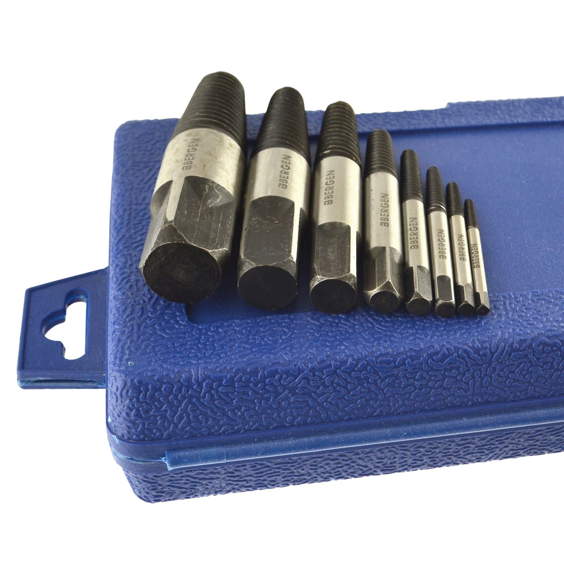 Kit d'extraction de vis à goujon pour boulons rouillés et grippés, métriques, 8 pièces