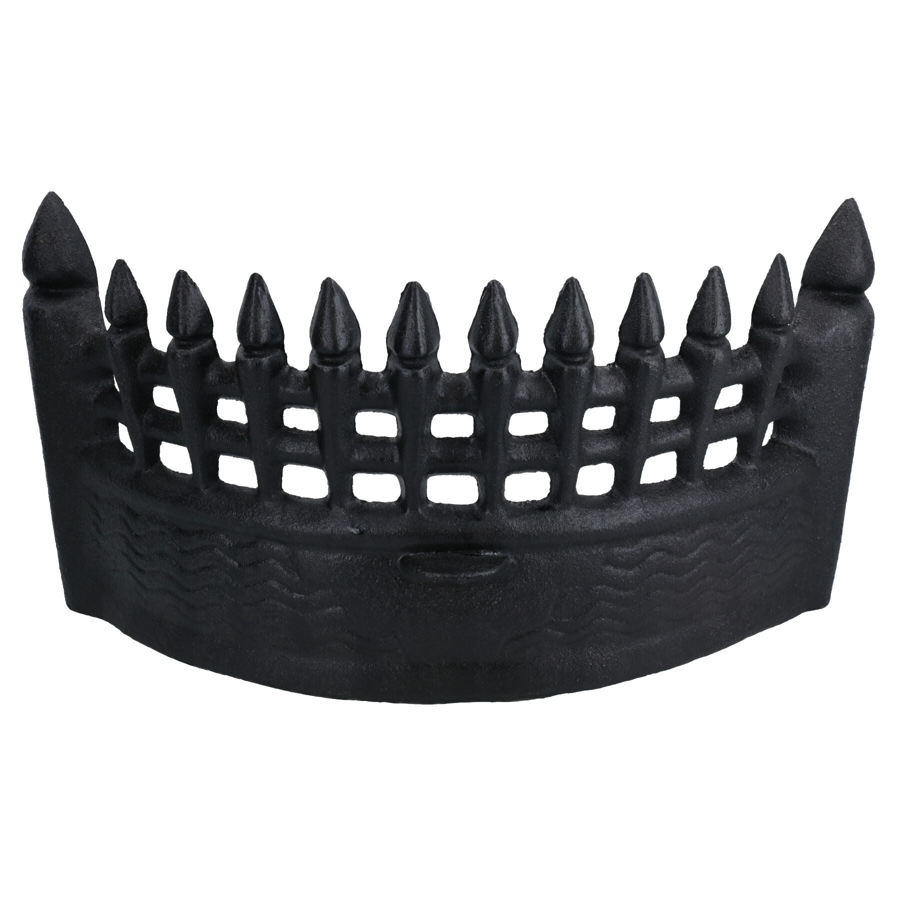 16" Feuerrost vorne Kamin Gusseisen Log Kohle Saver offener Korb Castle Metall