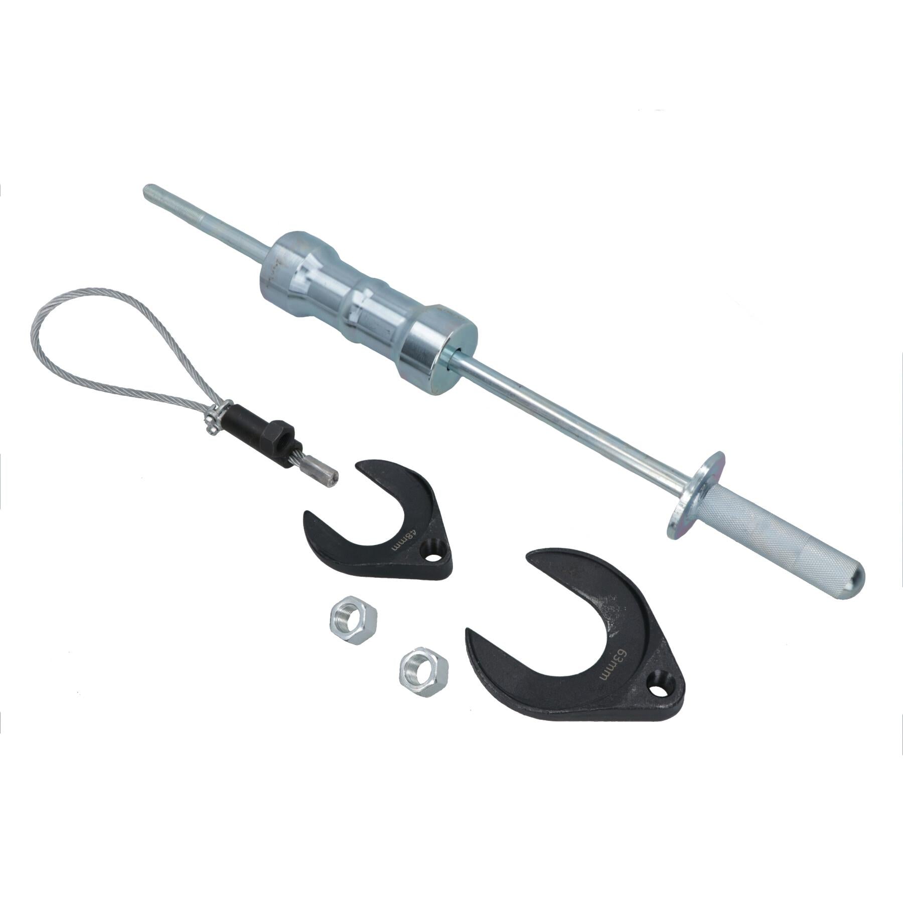 Heavy Duty Driveshaft Inner CV Joint Puller Removal Tool 7LB Slide Hammer