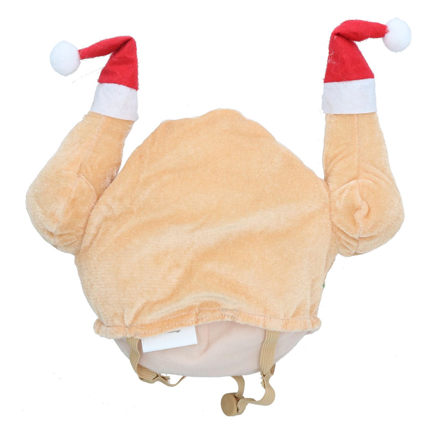 Dog Christmas Humorous Gift Turkey Novelty Dress Up Hat With Adjustable Tab