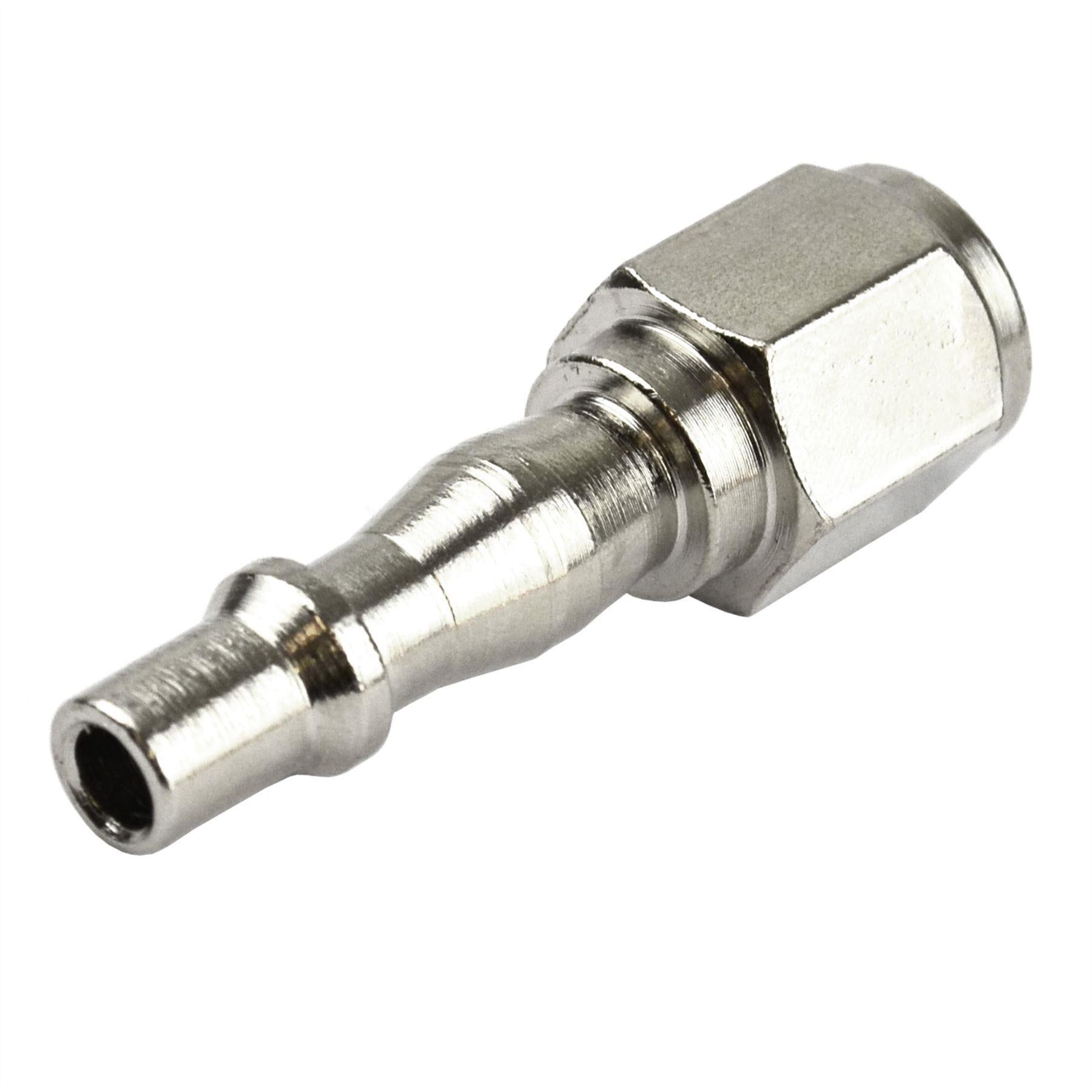 10 X CONNETTORE TUBO ARIA LINEA MODELLO PCL 1/4" ACCOPPIATORE FILETTATO - Foto 7