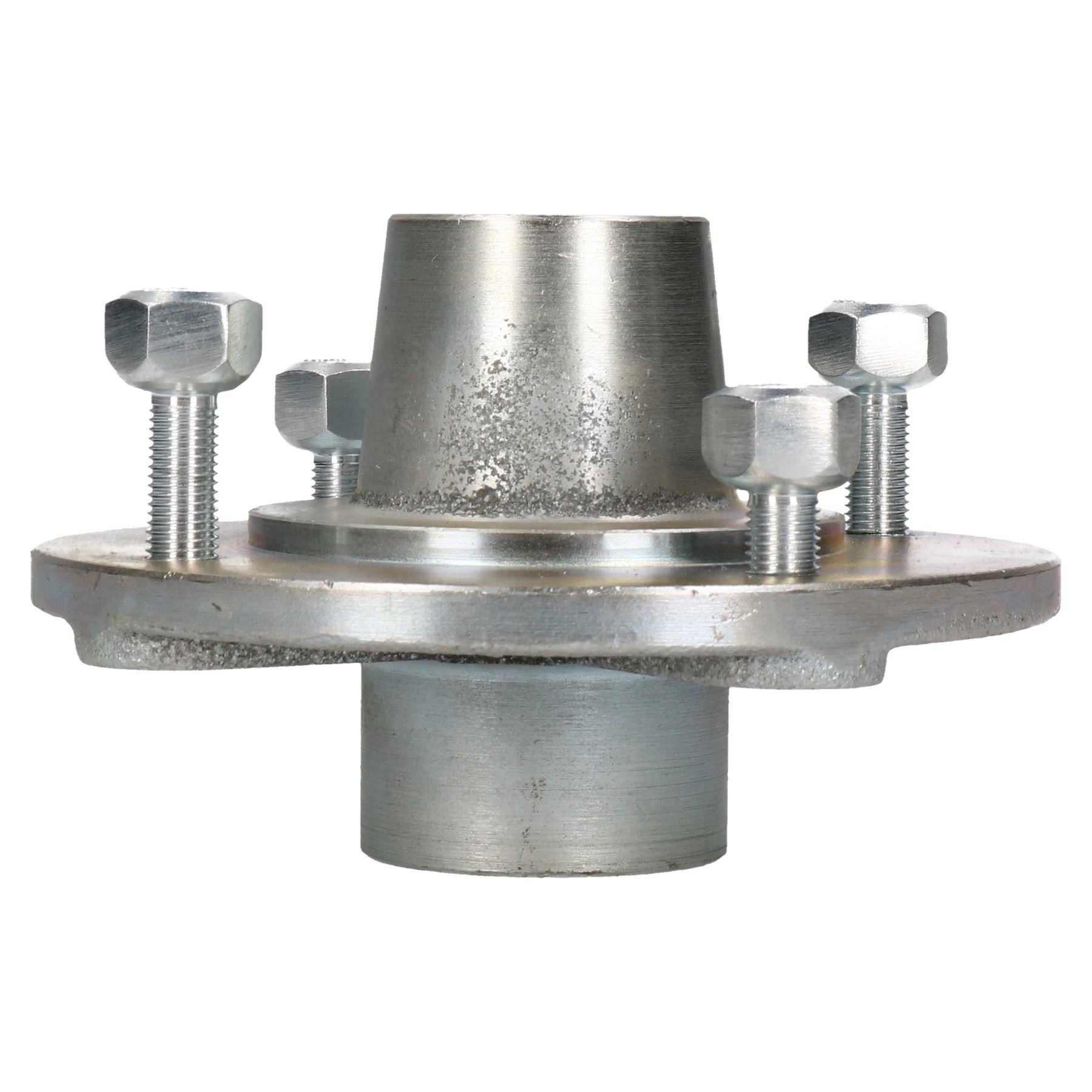Paire de moyeux de roue de remorque en fonte 115 mm PCD avec roulements scellés pour Erde Daxara