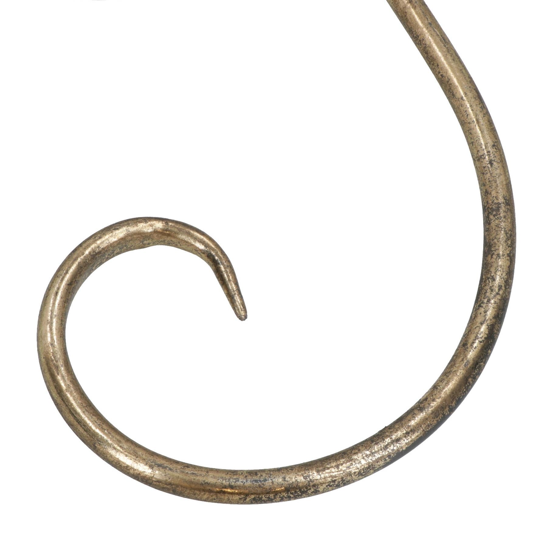 Scroll Basket Flower Hook / Hanger Bracket Metal Door Wall House Garden Yard