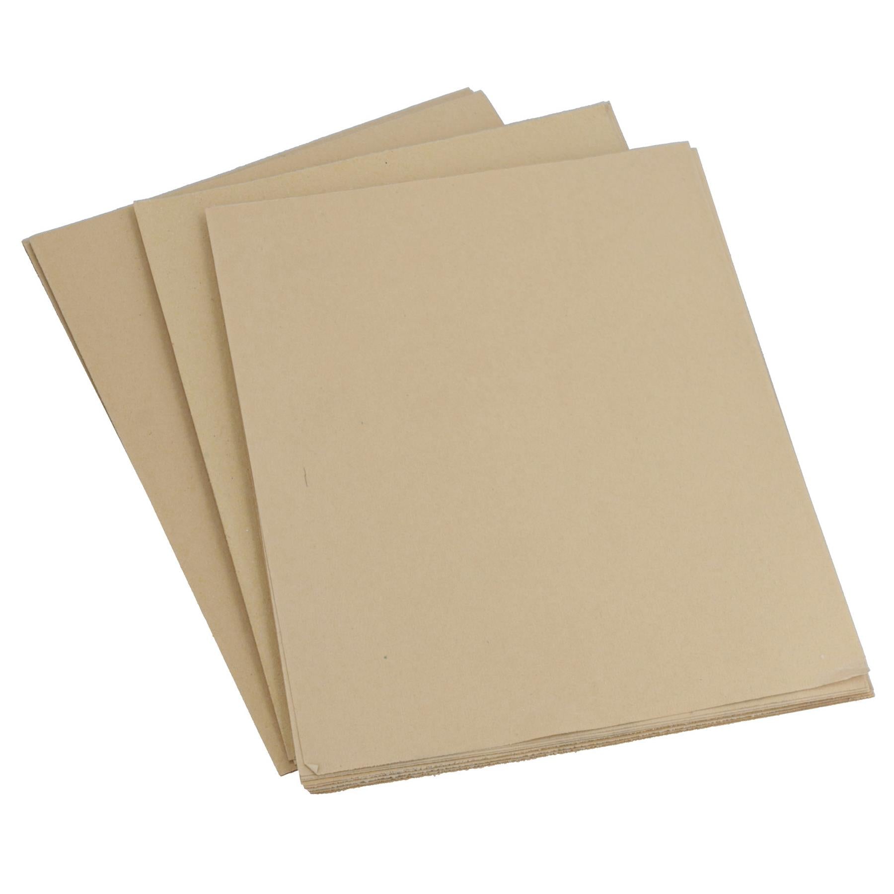 Feuilles abrasives en papier de verre à grains mixtes pour métal, bois, plastique, grain 60 à 240