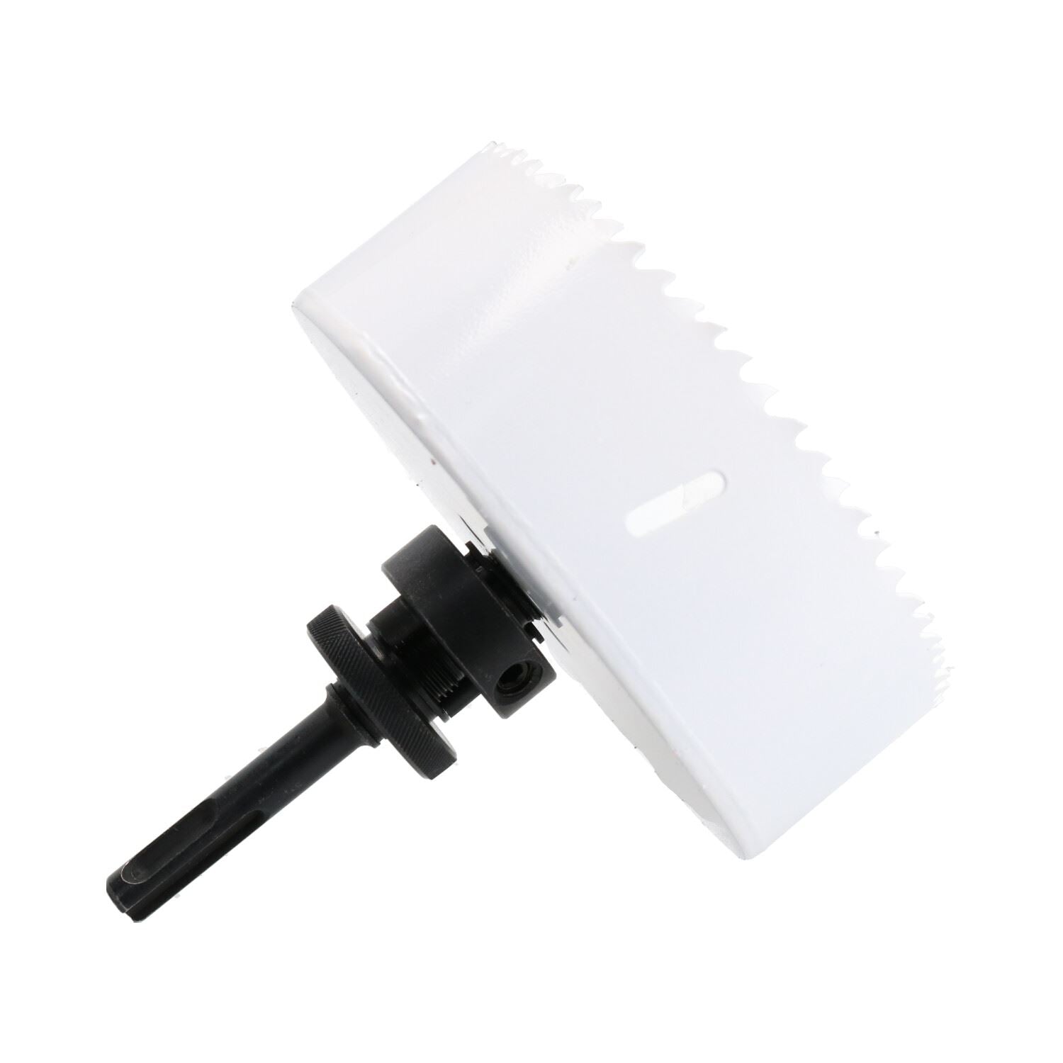 SDS-Plus-Dorndornaufsatz, komplett mit HSS-Lochsäge, 32 mm – 152 mm