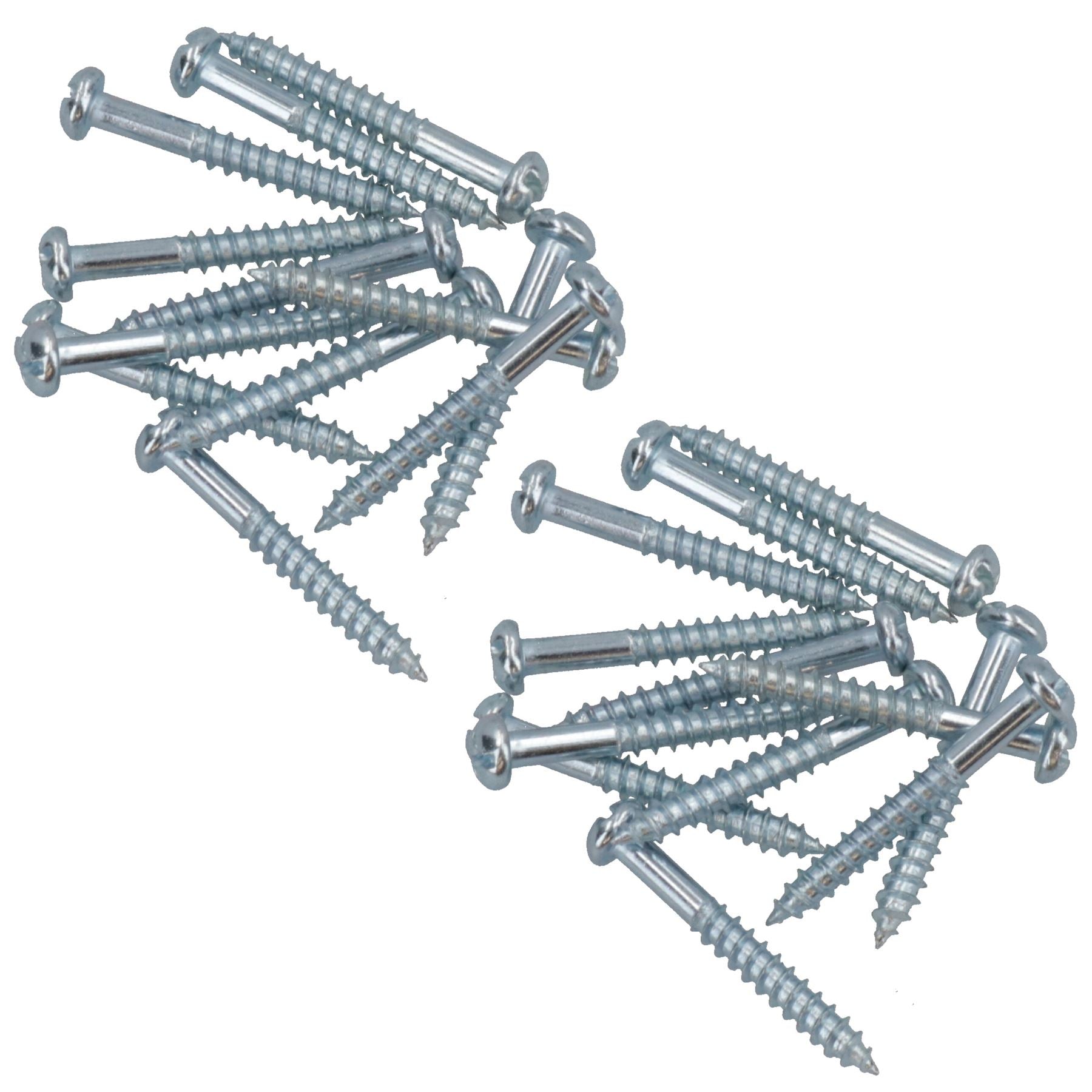 Vis à bois cruciformes à tête bombée PH2 4 mm x 30 mm Fixations