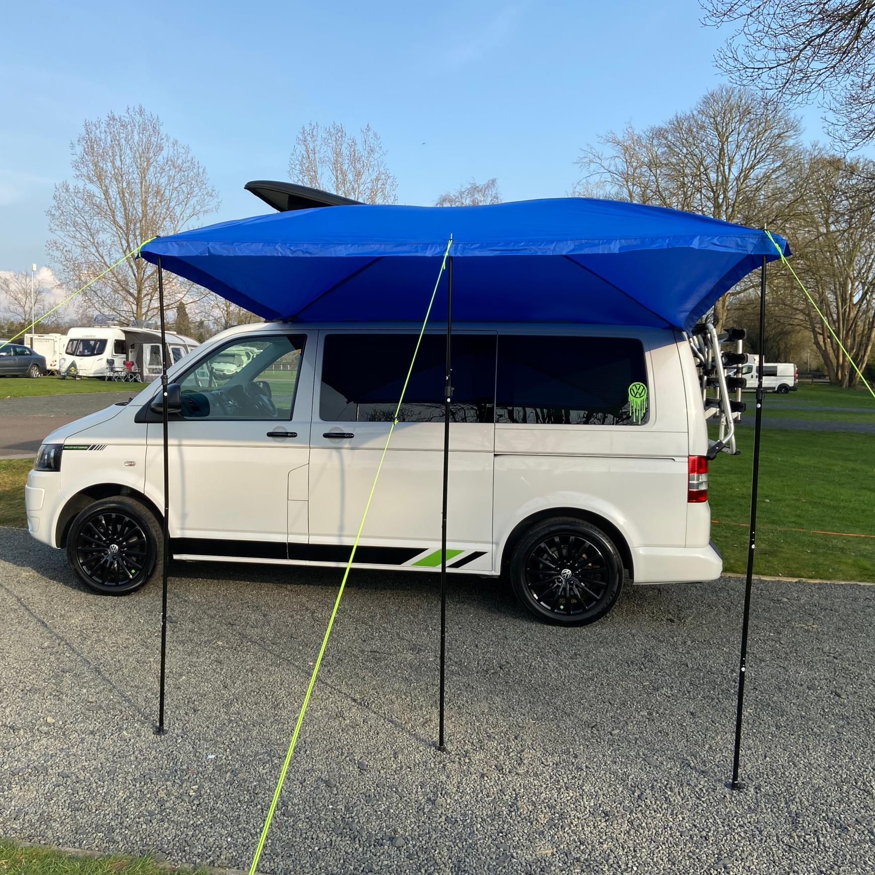 Dome Sun Canopy Awning Shelter Campervan Caravan Motorhome Sunshade