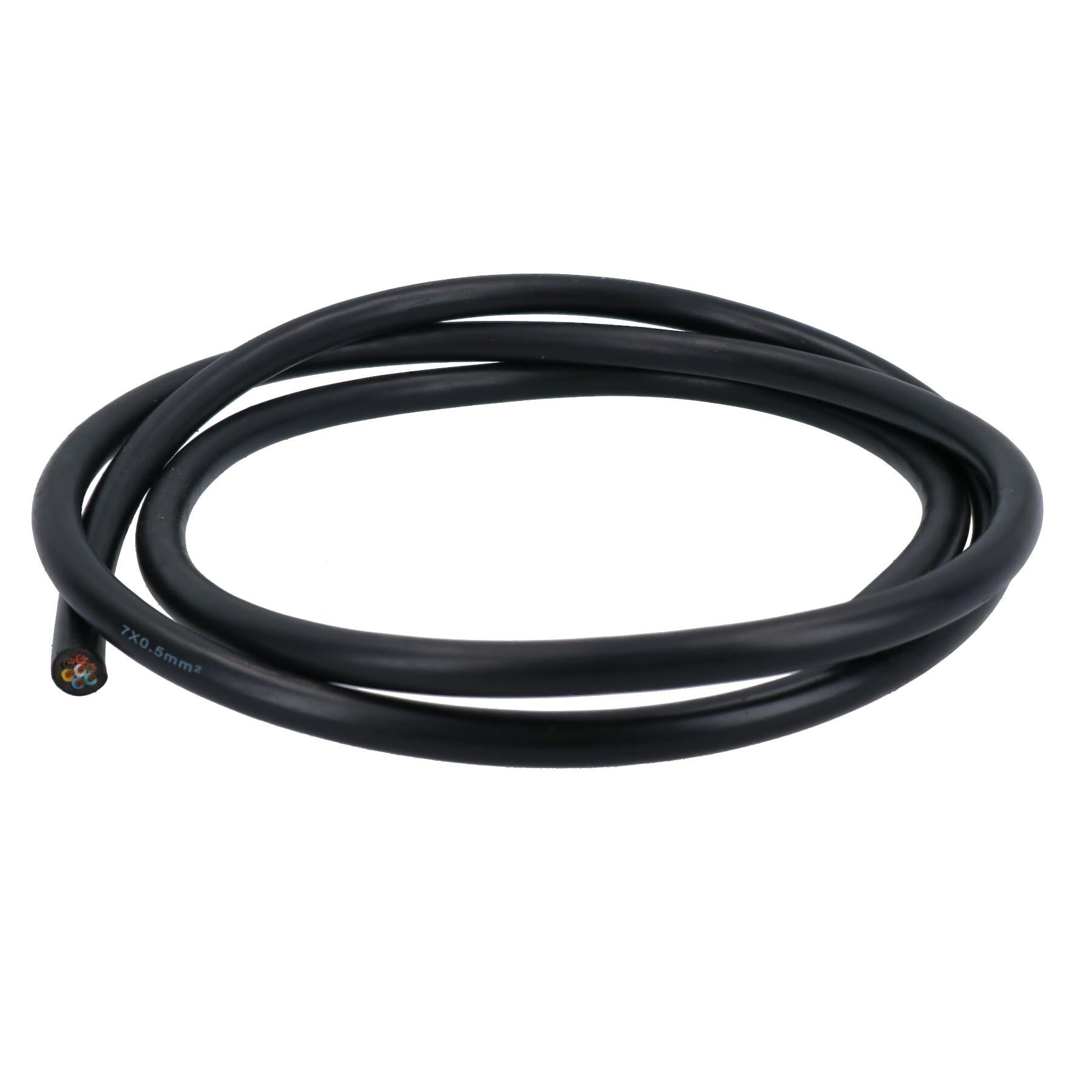 7-adriges Kabel für Anhänger und Wohnwagen in Automobilqualität