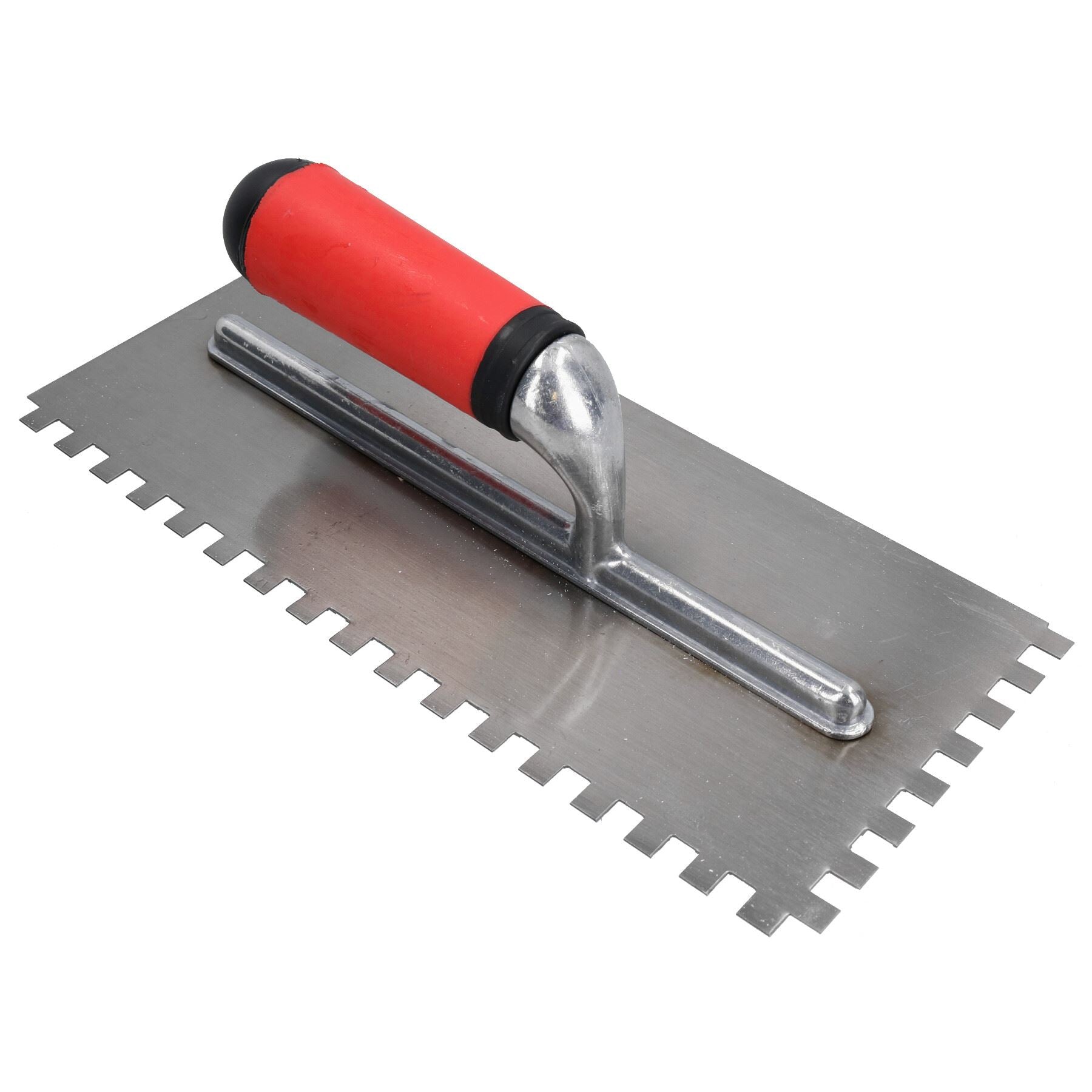 Aluminium-Gipser-Verputzbrett + 8 mm quadratische Zahnkelle