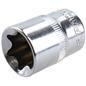 Embout étoile à douille femelle Torx standard externe en chrome vanadium