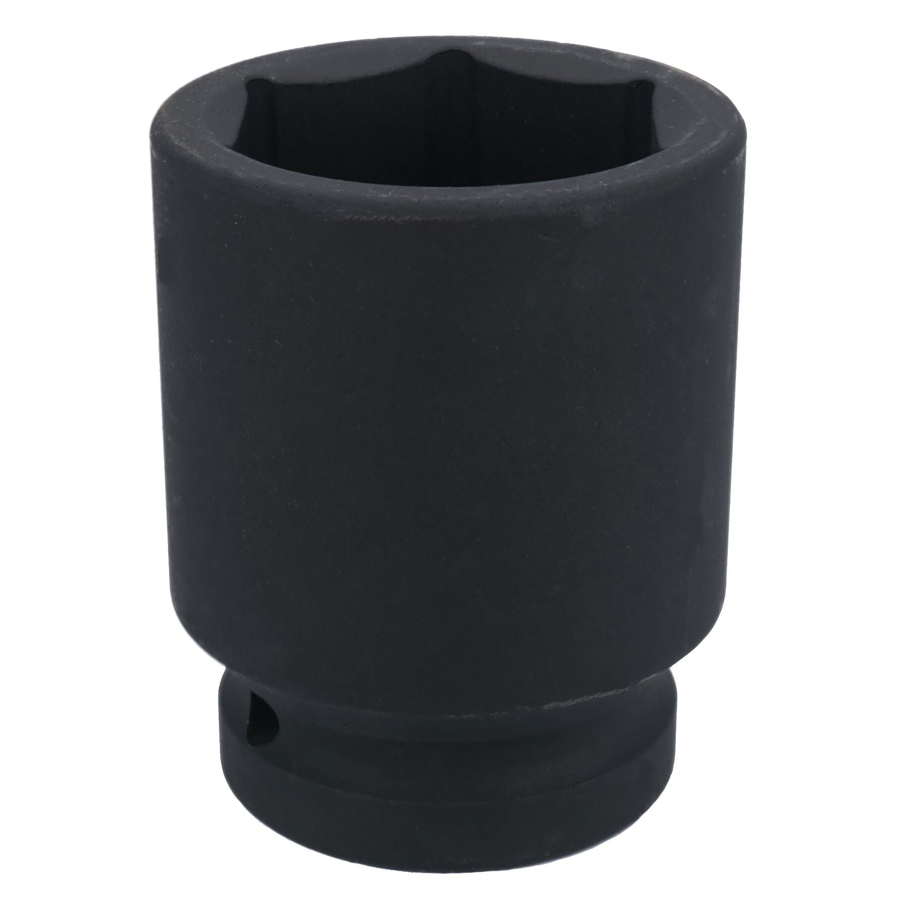 1" Drive Double Deep MM Impact Impacted Socket 6 Sided Single Hex