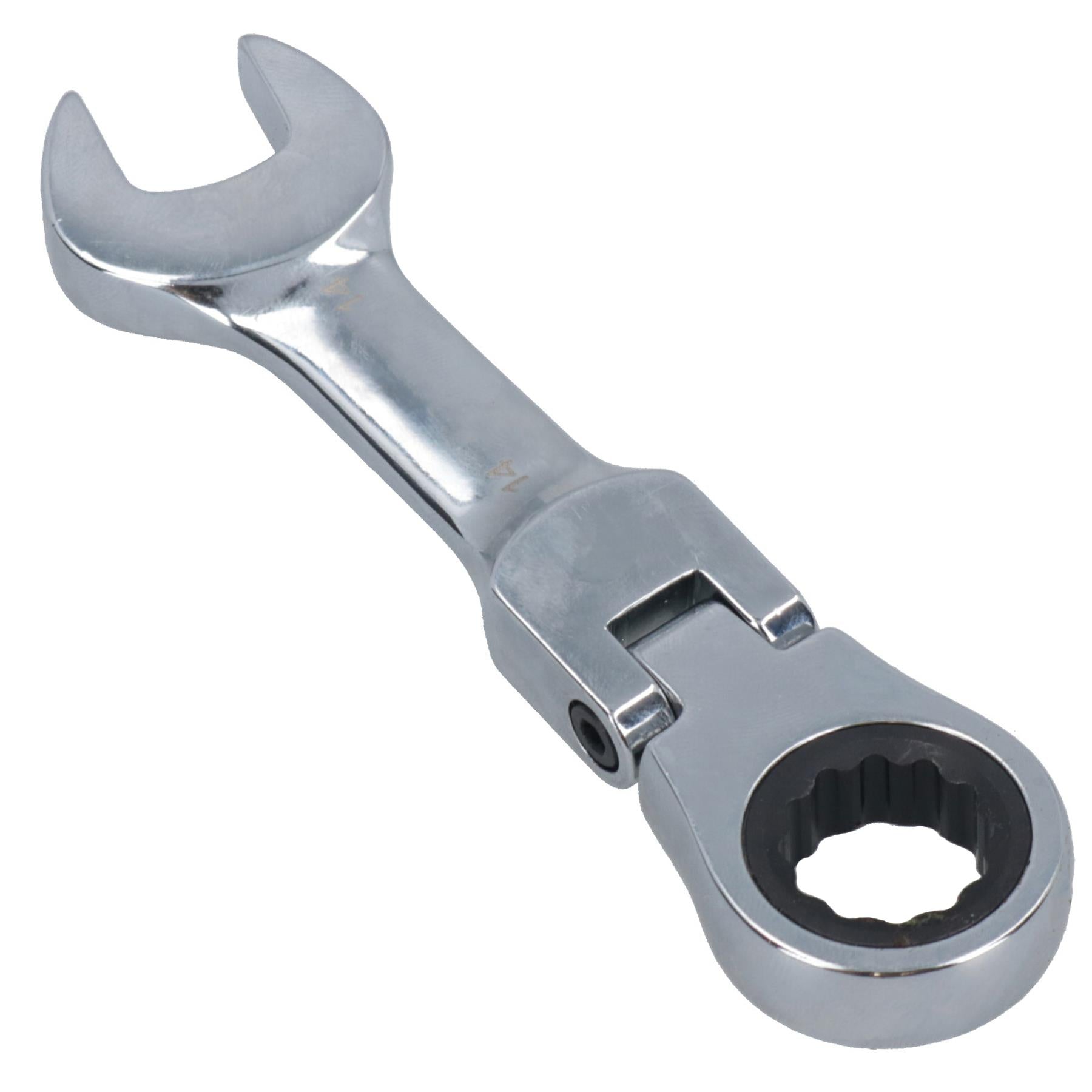 Jeu de clés mixtes à cliquet flexibles courtes métriques MM 8 mm – 19 mm