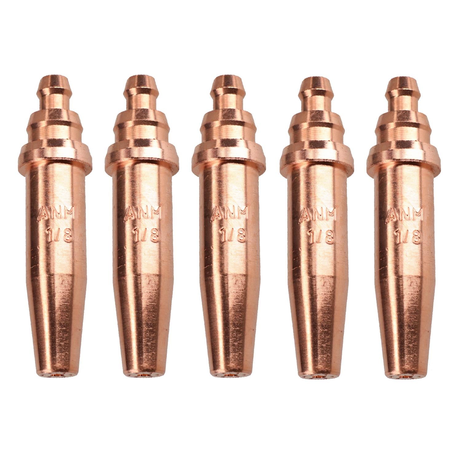 ANM Oxy Acetylene Gas Cutting Nozzle Tip Standard length 1/32" - 1/16" Oxygen