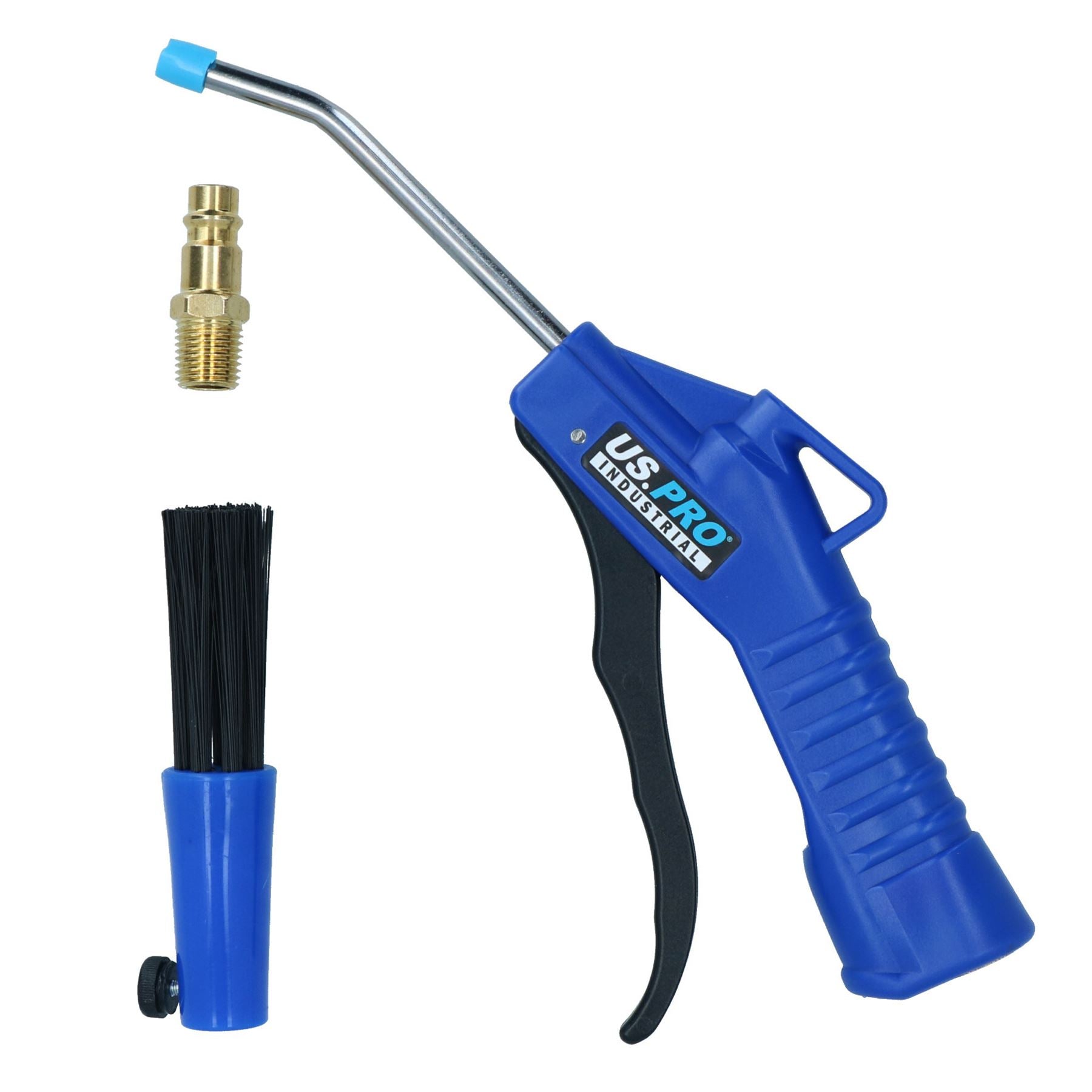 Air Blow Dust Blower Blowing + Brush Gun Remover Removal Duster Cleaner Set