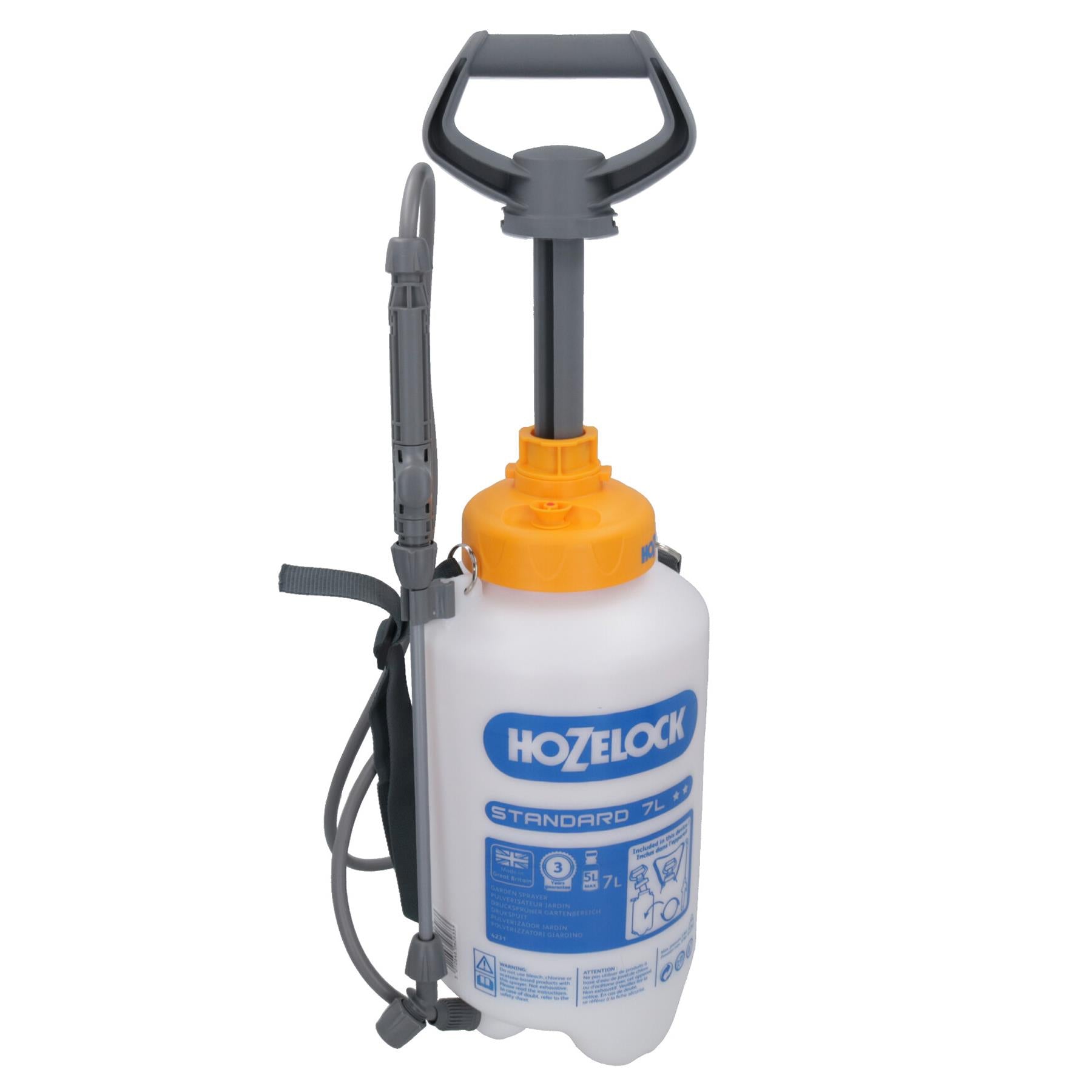 Hozelock 7 Liter Mehrzweck-Gartenspritze Drucksprüher