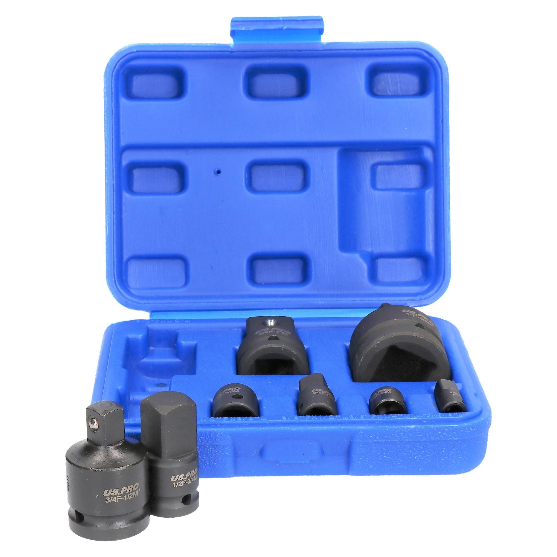 Adaptateur de douille à impact 8 pièces Adaptateur réducteur convertisseur élévateur