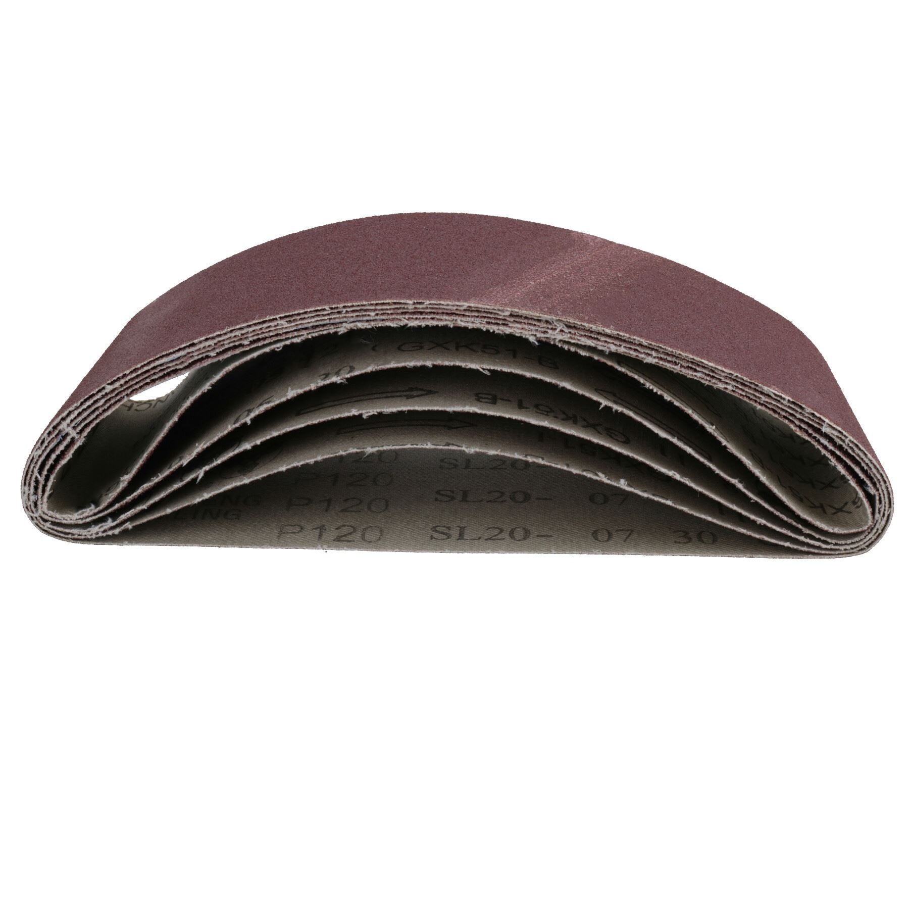Ponceuse à courroie abrasive durable à grains mixtes 457 mm x 75 mm