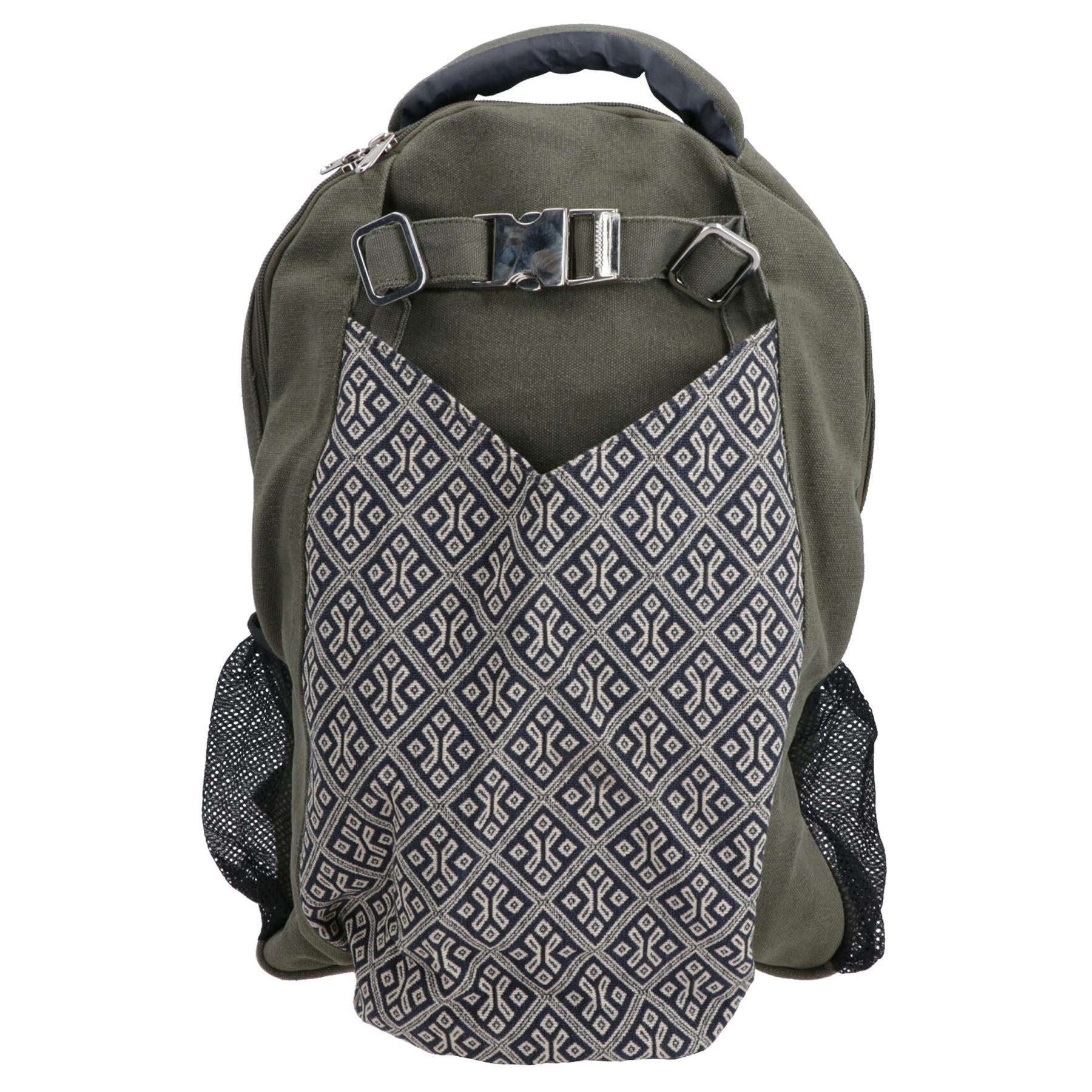 Yoga Pilates Backpack Kit Bag Travel Mat Blue or Green Studio Gym Fitness