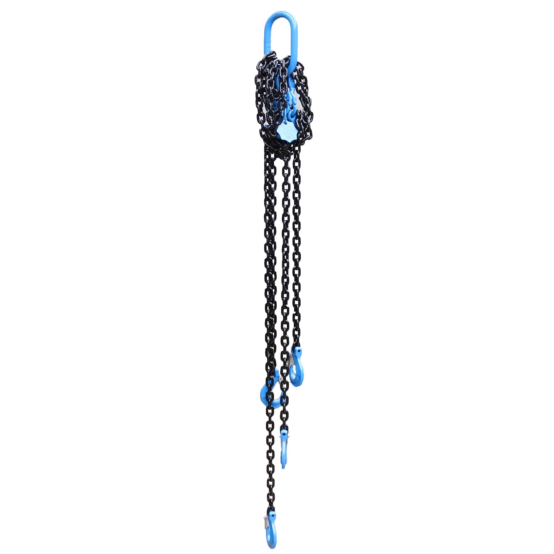 4 Leg Lifting Chain Sling with Clevis Grab Hook 2 Metre 8mm Chain WLL 4.26 Ton
