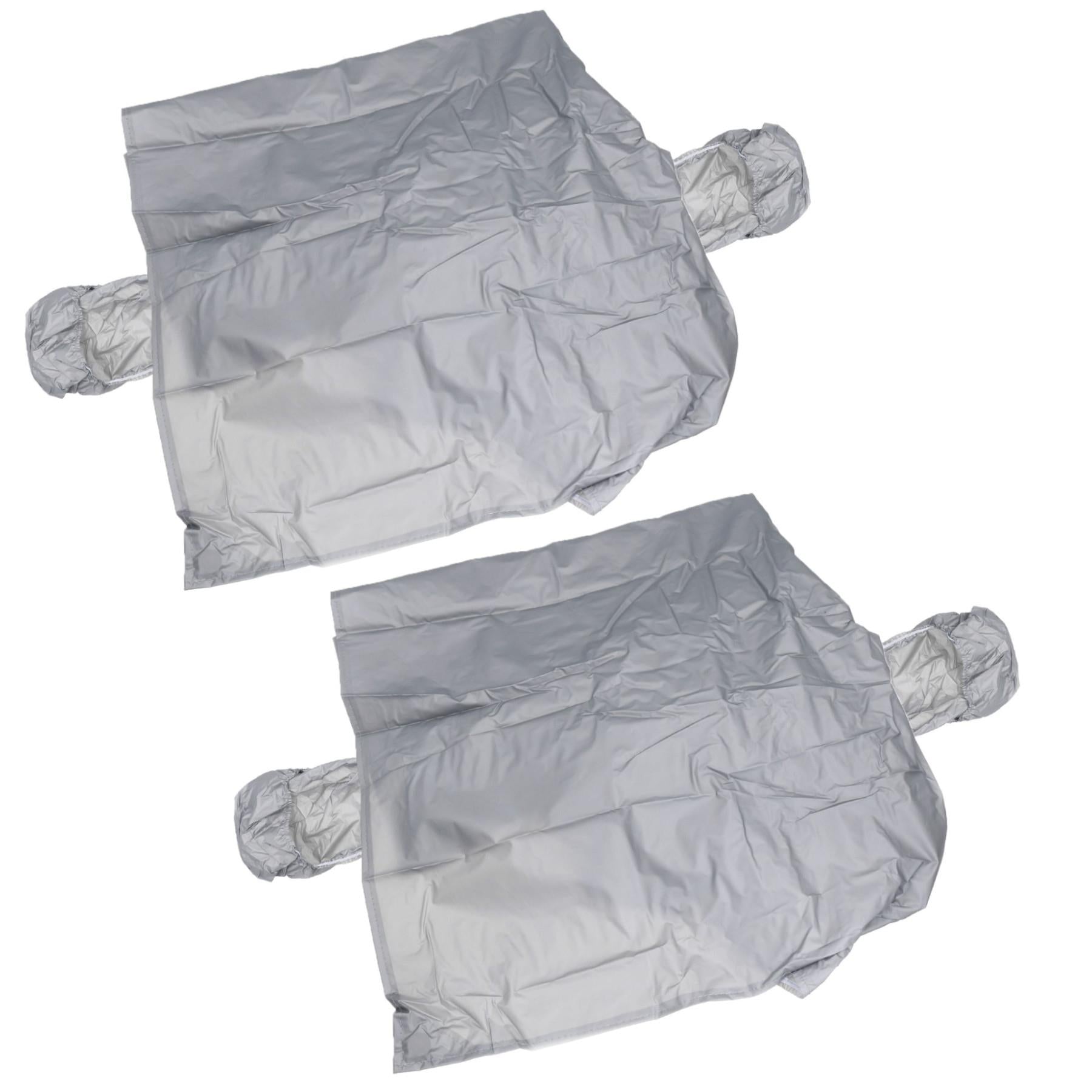 2 Pack Magnetic Car Windscreen & Wing Mirror Frost Ice Snow Sun Protector