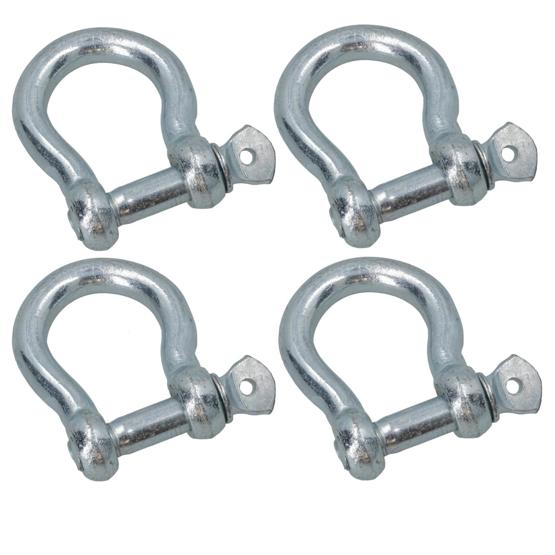 20mm Galvanised Bow Shackle Single Shackle Link Chandlery Boat Yacht