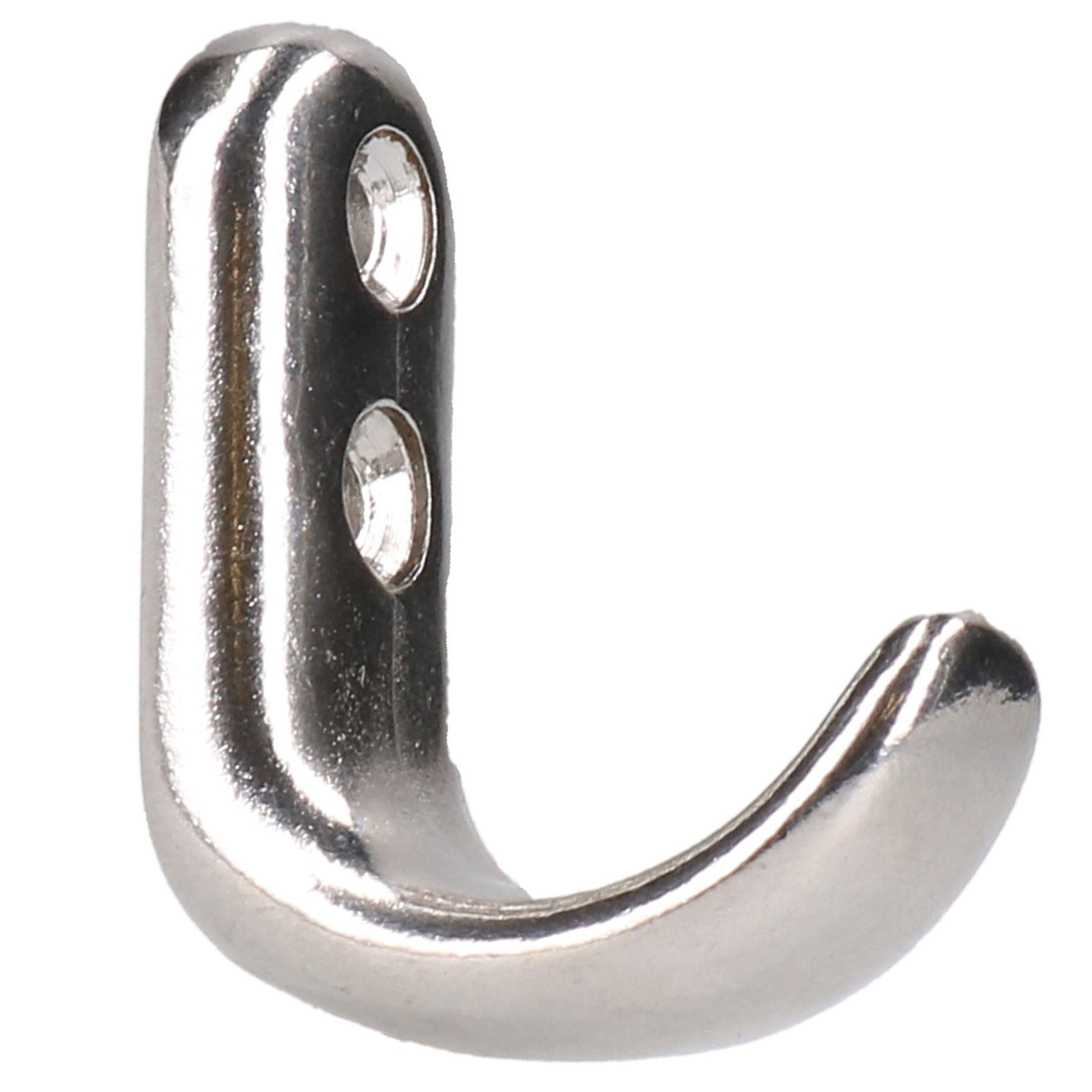 Stainless Steel Coat Hook 40mm by 31mm Polished Marine Grade 316