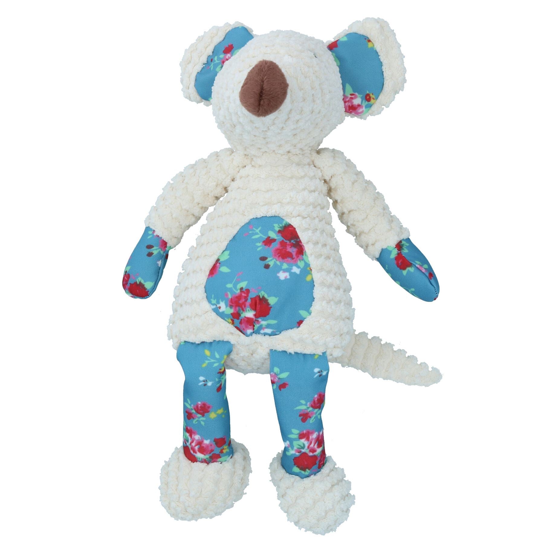 Hundespielzeug „Maisie“ mit Quietsch-Motiv, Größe M, Beige