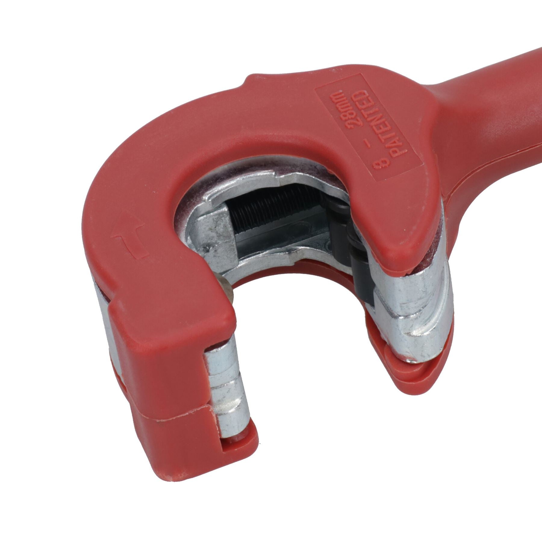 Coupe-tube à cliquet réglable pour tubes en cuivre et acier inoxydable, d'une seule main, 8 mm - 67 mm