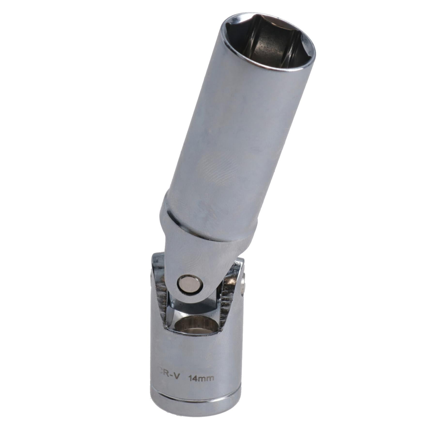 14mm Glühkerzen-Entfernungssteckschlüssel 3/8" Antrieb Kardangelenk Flexi Deep Dieselmotor