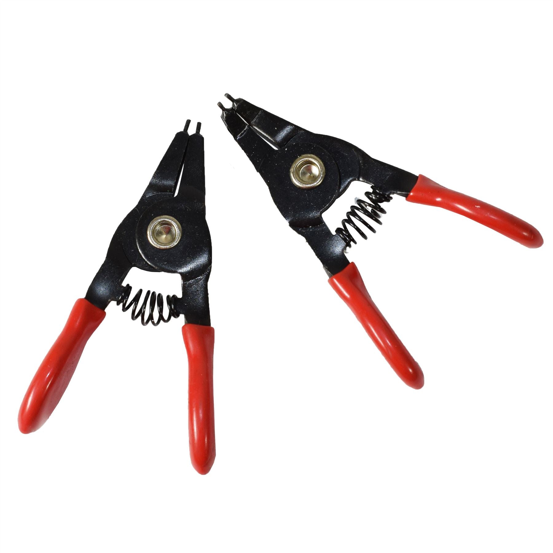 3" / 75mm Mini Circlip Pliers Circlips Internal And External Bent Straight Set 4pc