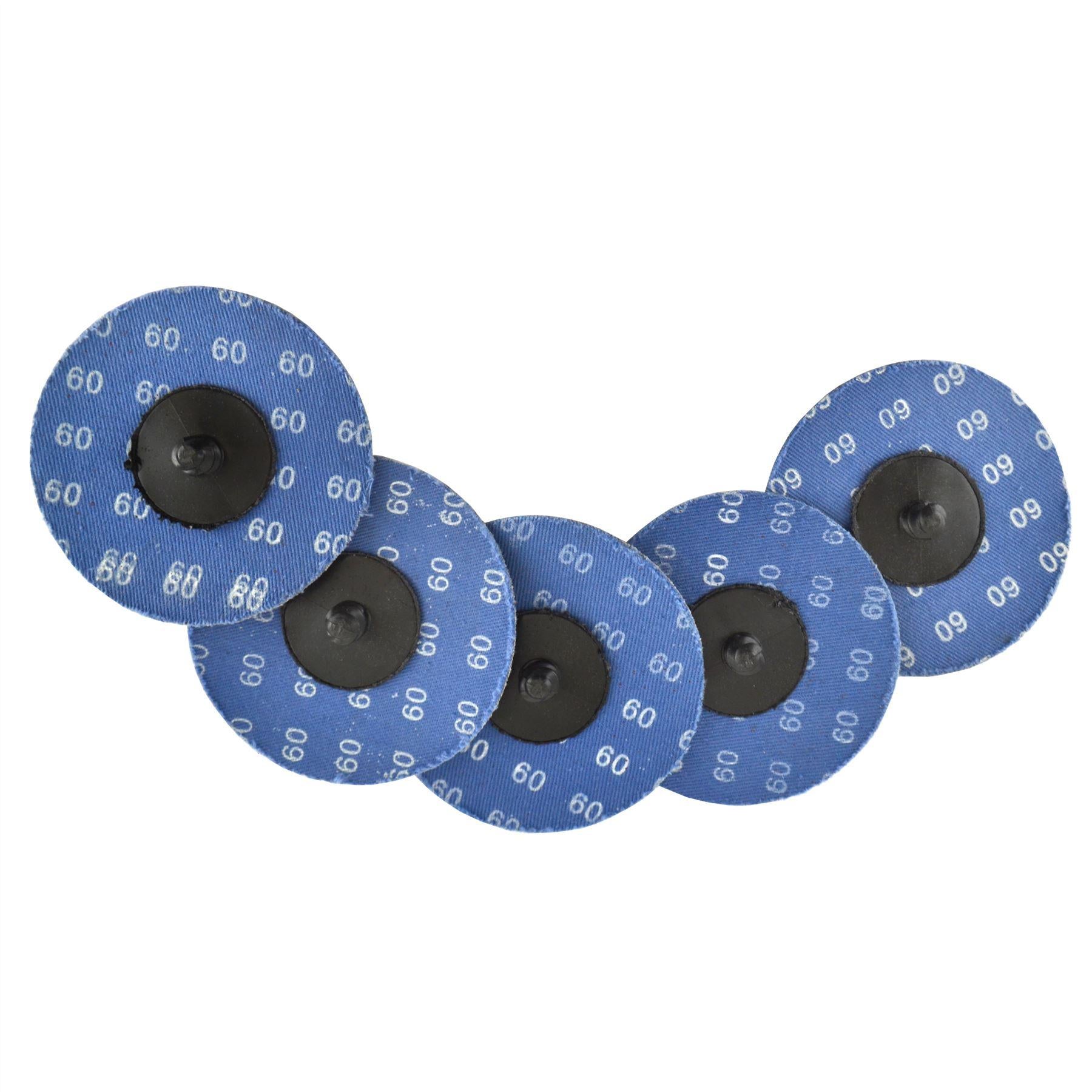 Fächerschleifscheiben-Set, 75 mm, Twist-Button, Schleifscheiben, Schleifpapier