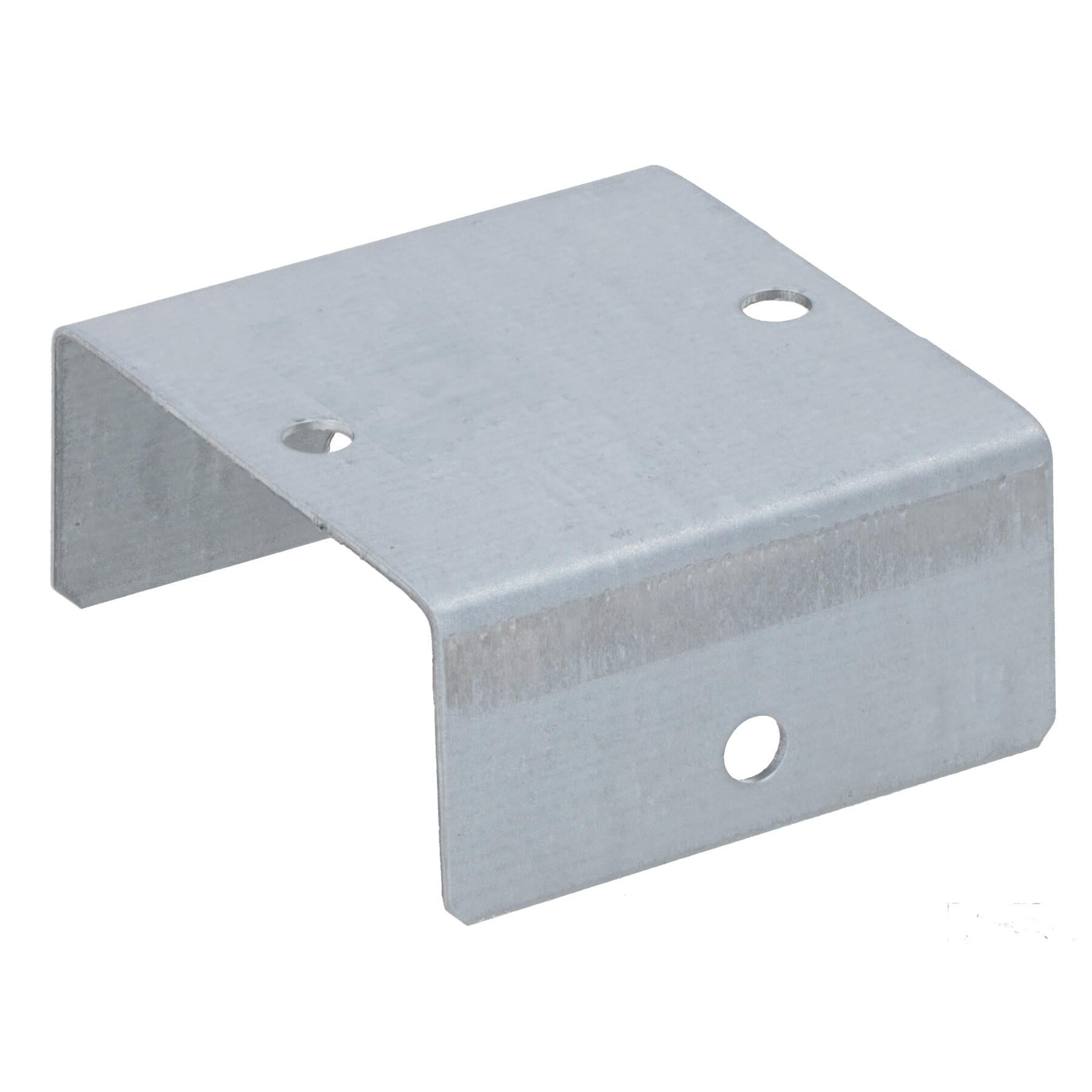 Fence Panel Clip 44mm or 50mm Galvanised Steel Bracket Holder Trellis Post Support