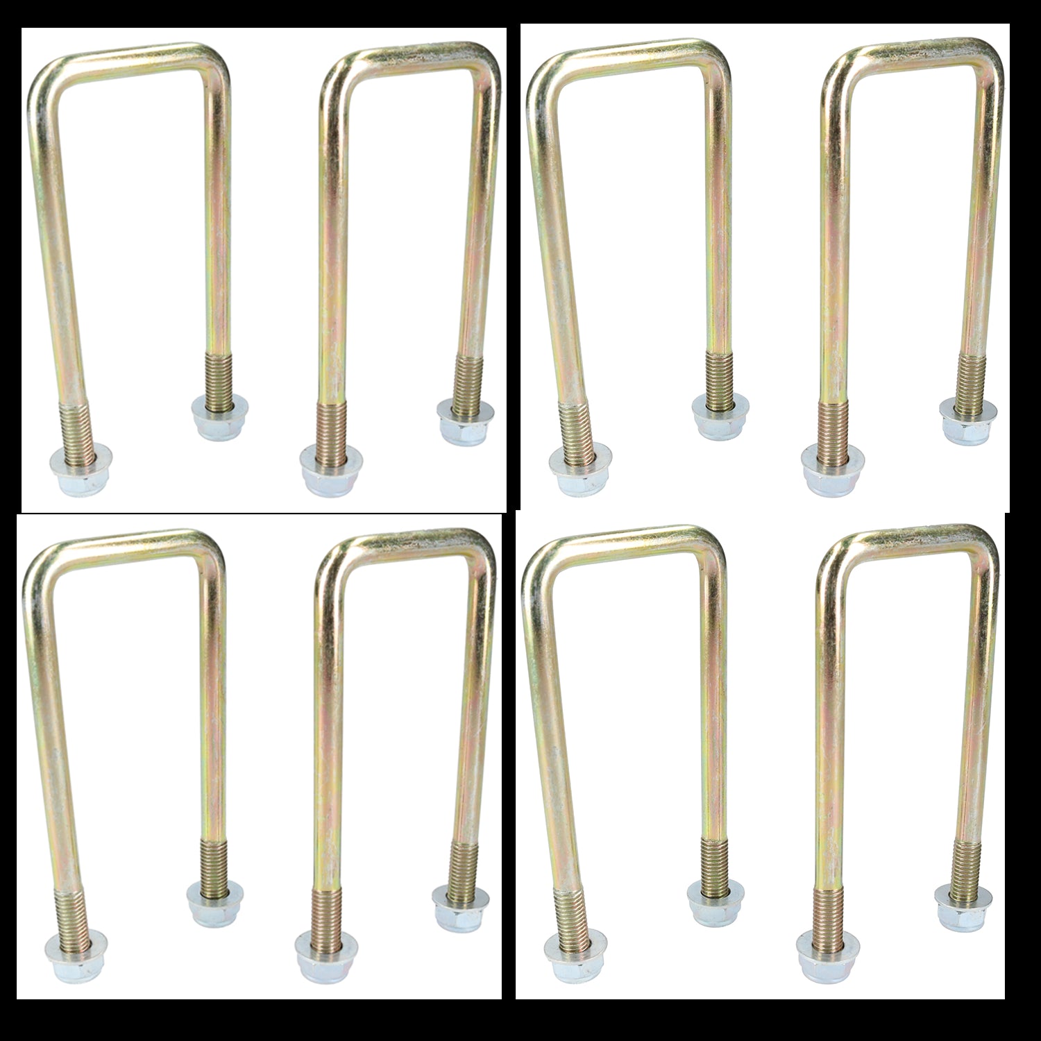 M10 U-Bolt N-Bolt & Nuts High Tensile for Boat Trailers Square