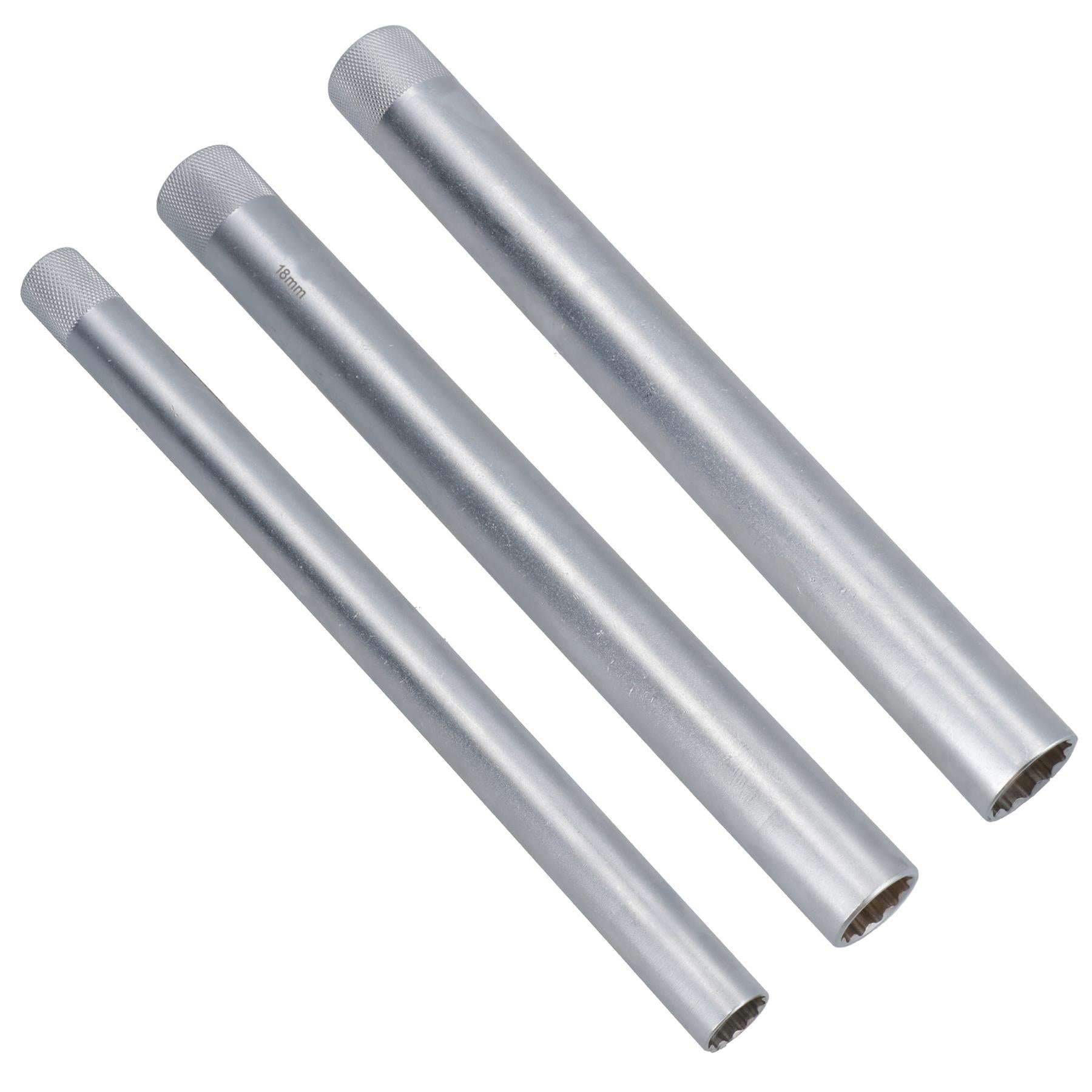 14 mm 18 mm 21 mm extra langer Zündkerzenstecker mit internem Magnet 3/8 Zoll.