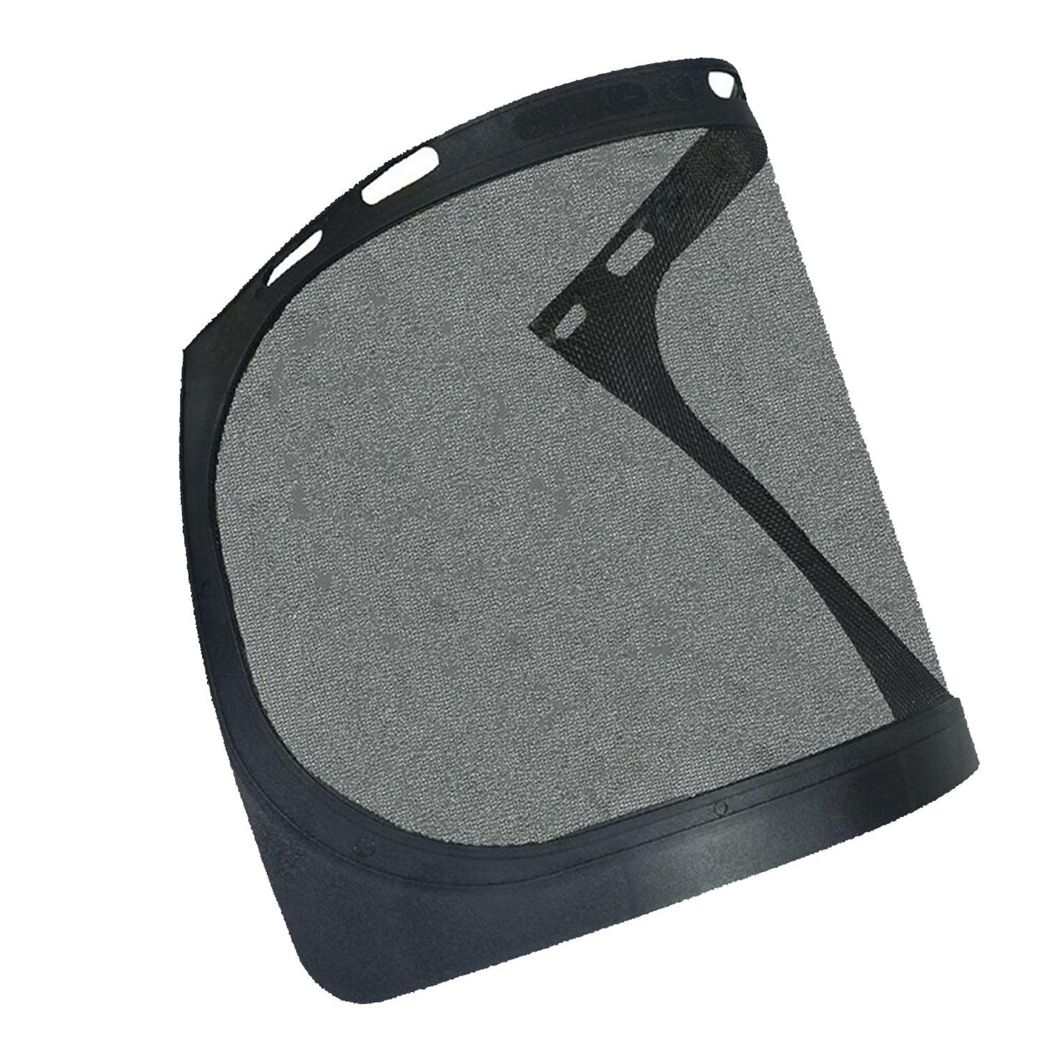 Casque de sécurité Chapeau Foresterie Jardinage Tronçonneuse Protection Maille et 2 visières transparentes