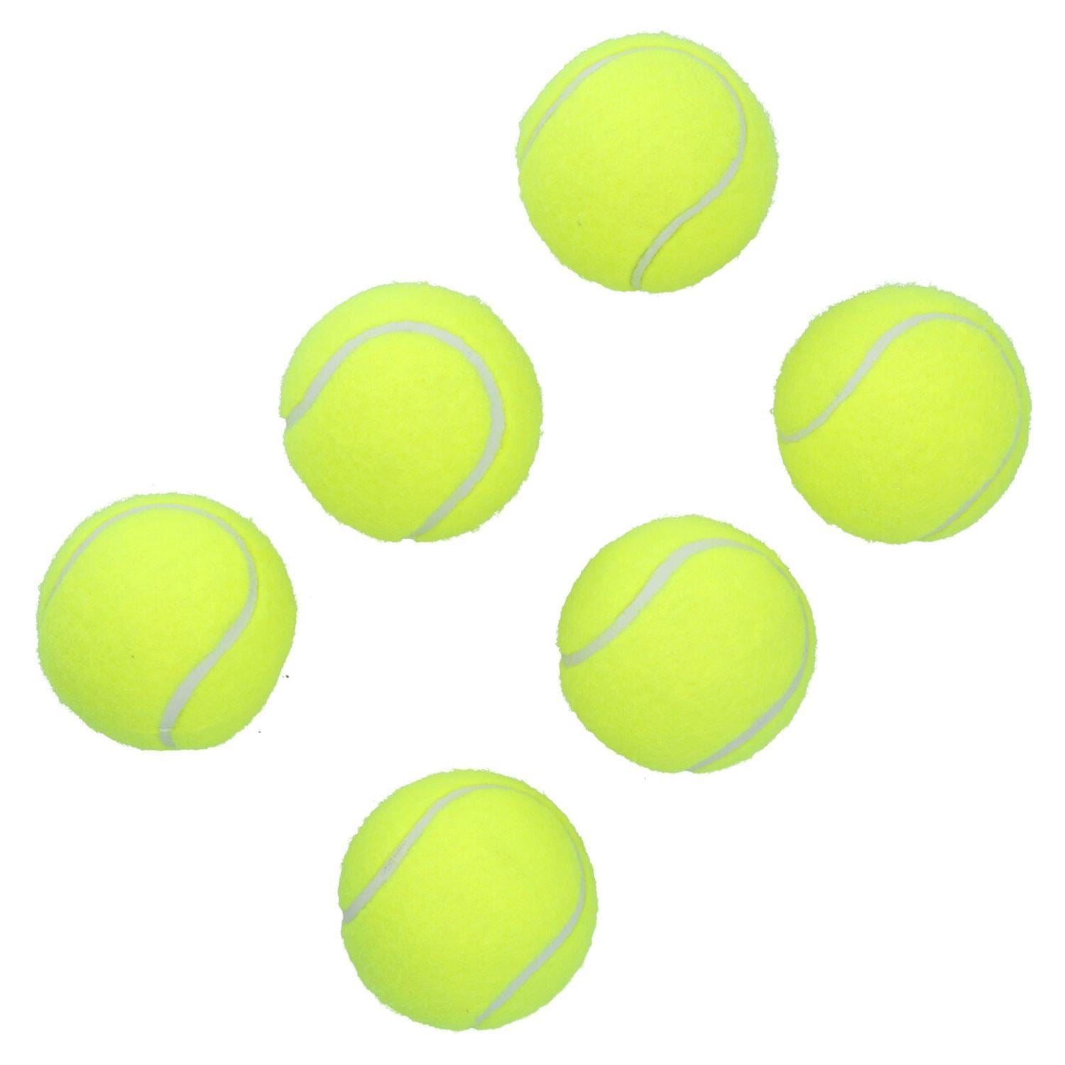 12er-Pack Maxi Hyper Fetch Super Bounce Tennisbälle für Hunde, Spielzeit, 6 cm