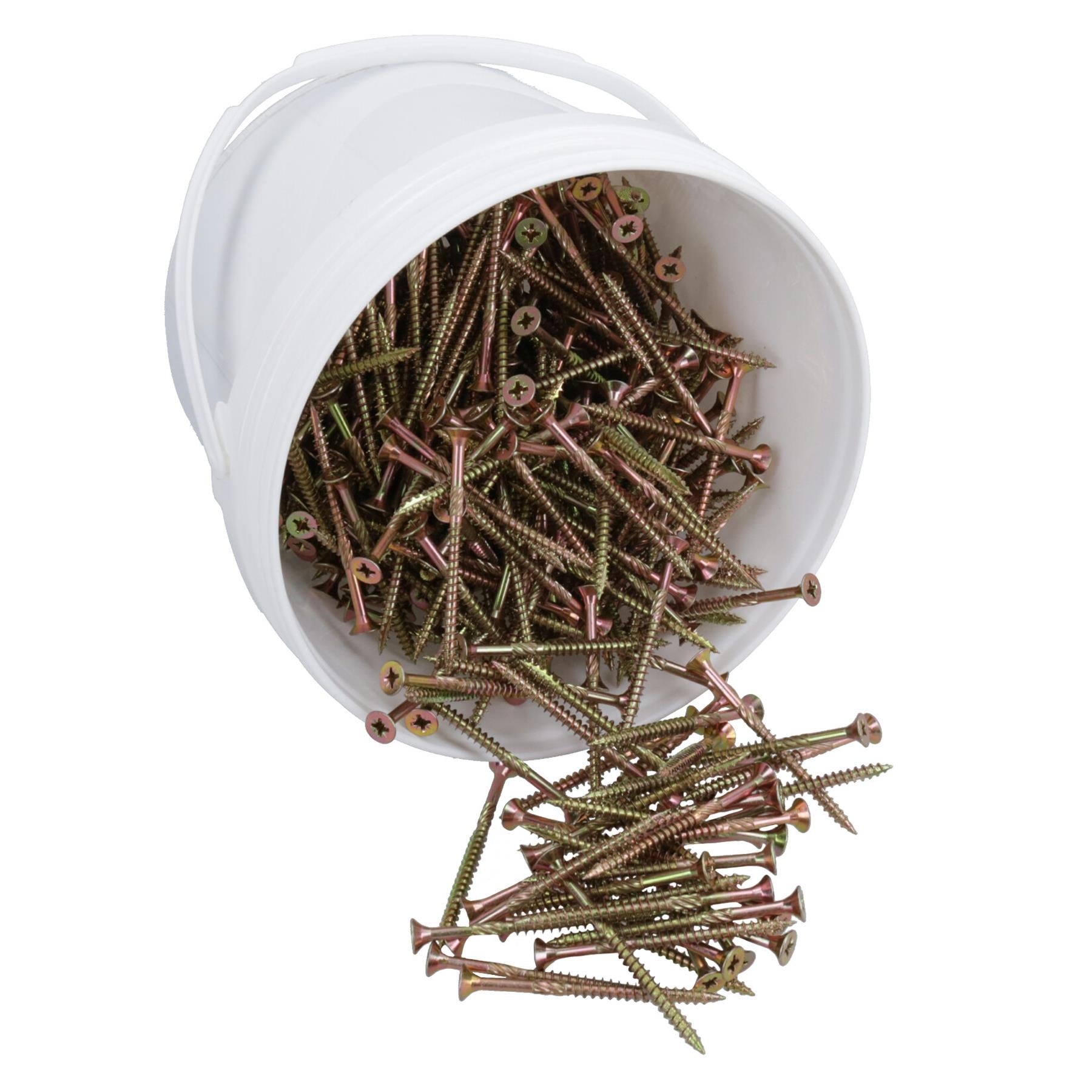 Vis à bois 5 x 70 mm Multi-usages avancées à tête fraisée Pozi Drive 450 pièces