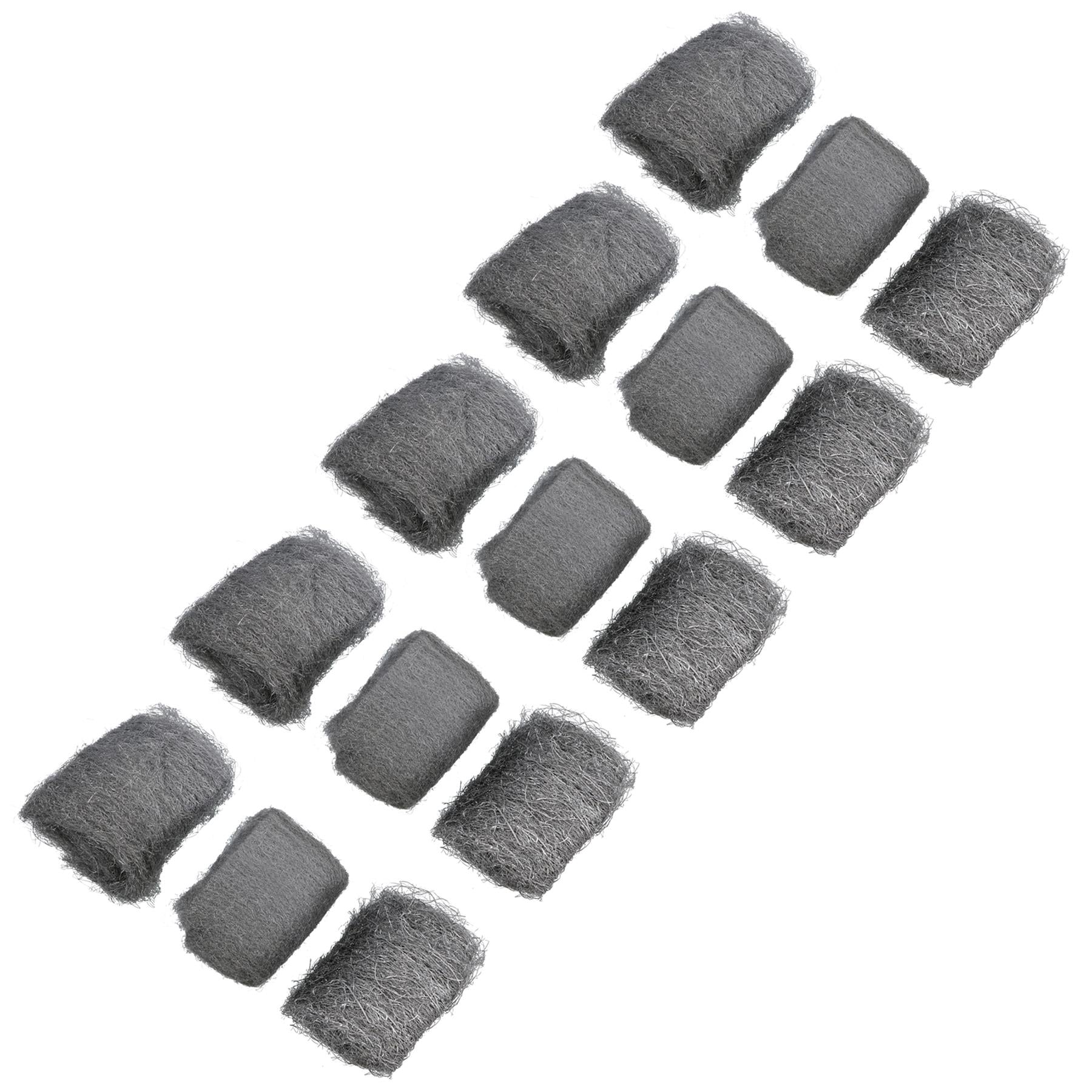 Assorted Steel Wire Wool Coarse Medium Fine for Sanding Smoothing Removal