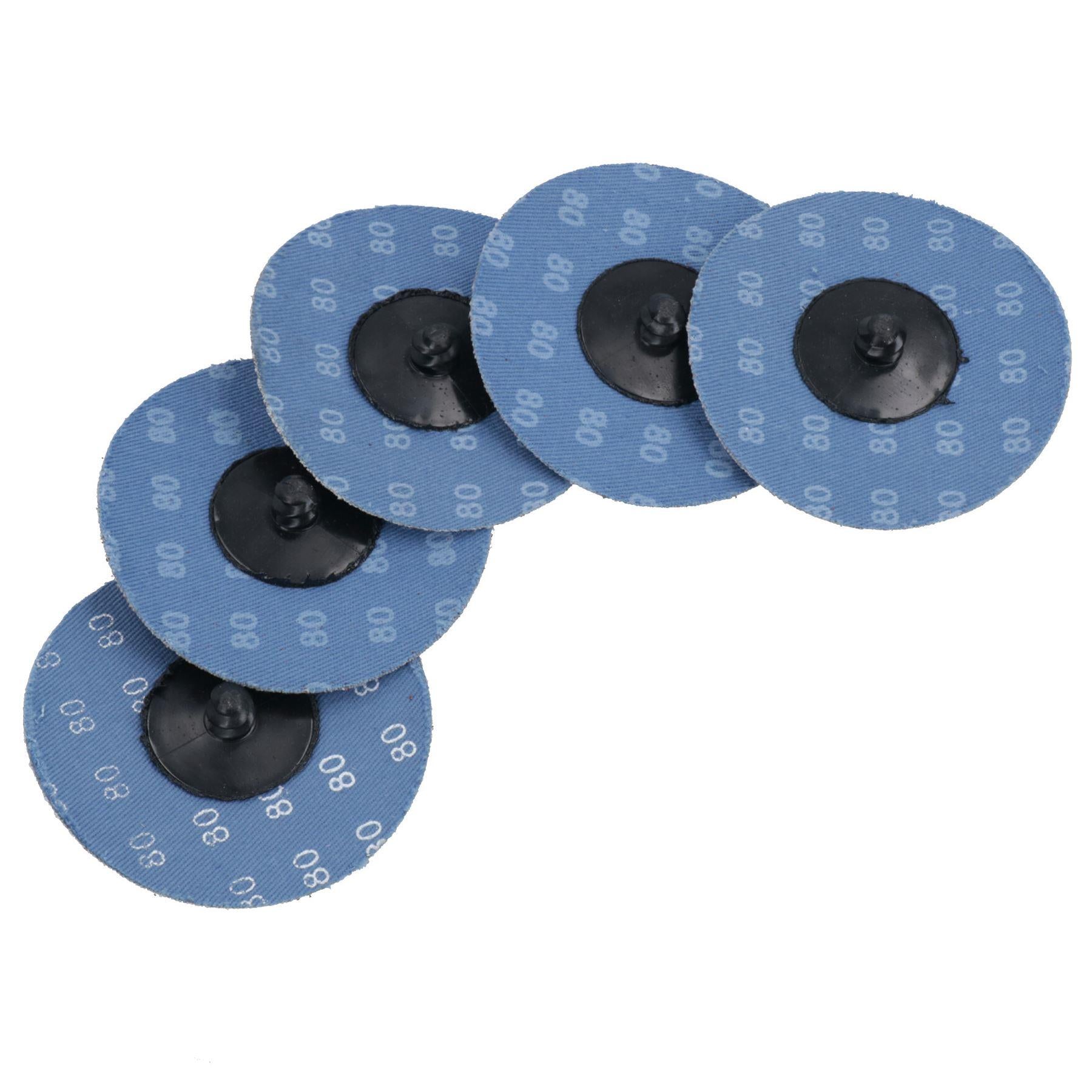 Fächerschleifscheiben-Set, 75 mm, Twist-Button, Schleifscheiben, Schleifpapier