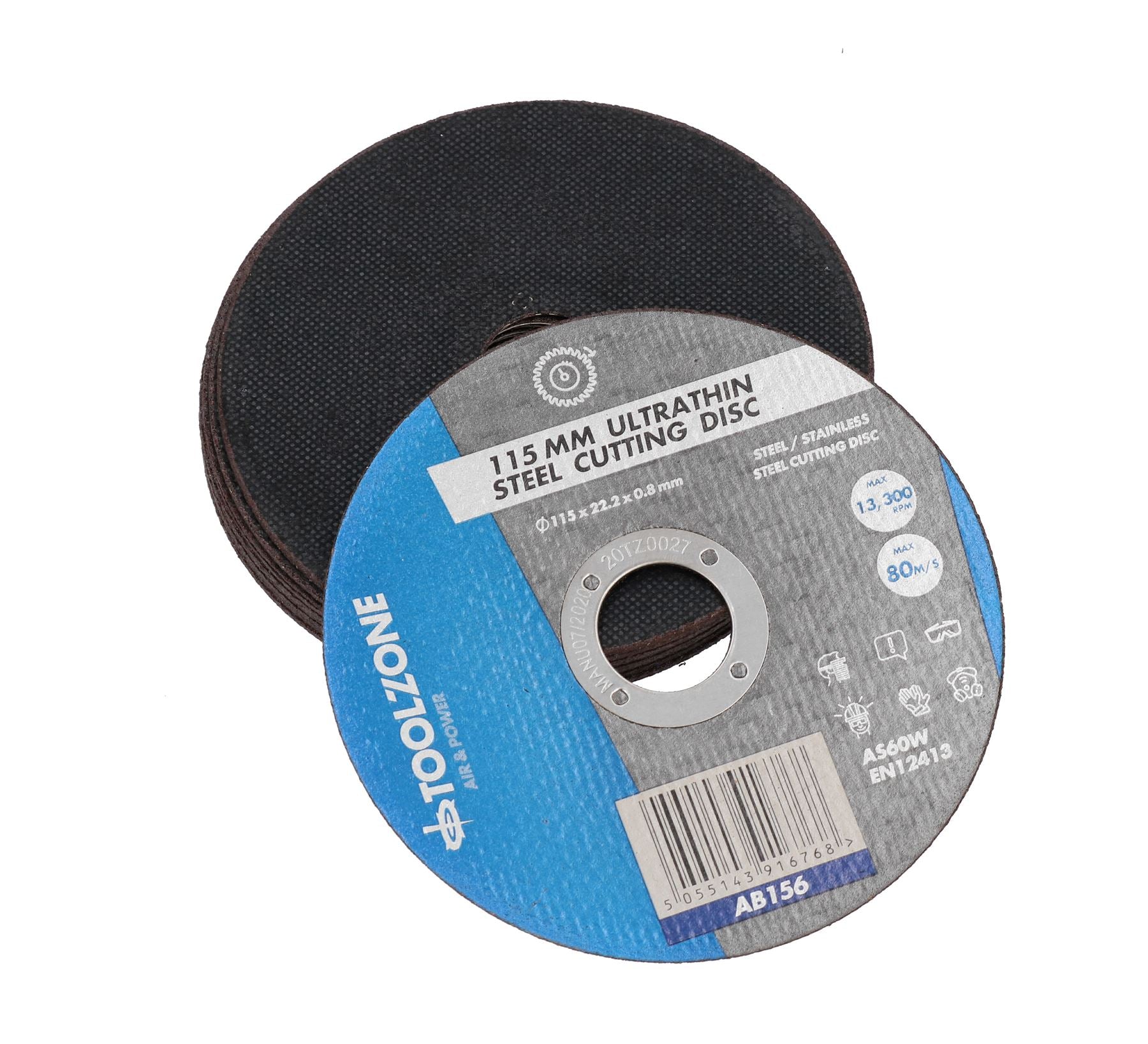 Ultrathin 115mm x 1mm Metal Steel Cutting Discs For 4-1/2” Angle Grinders 100pc