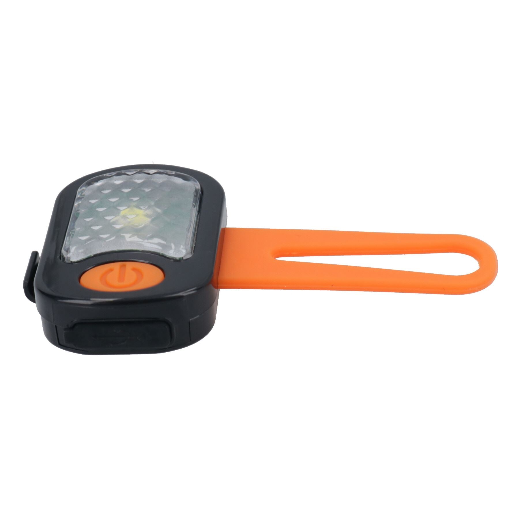 Orange blinkende Sicherheit wasserdicht Rechteck USB Blinker Licht Nacht Hund Spaziergang
