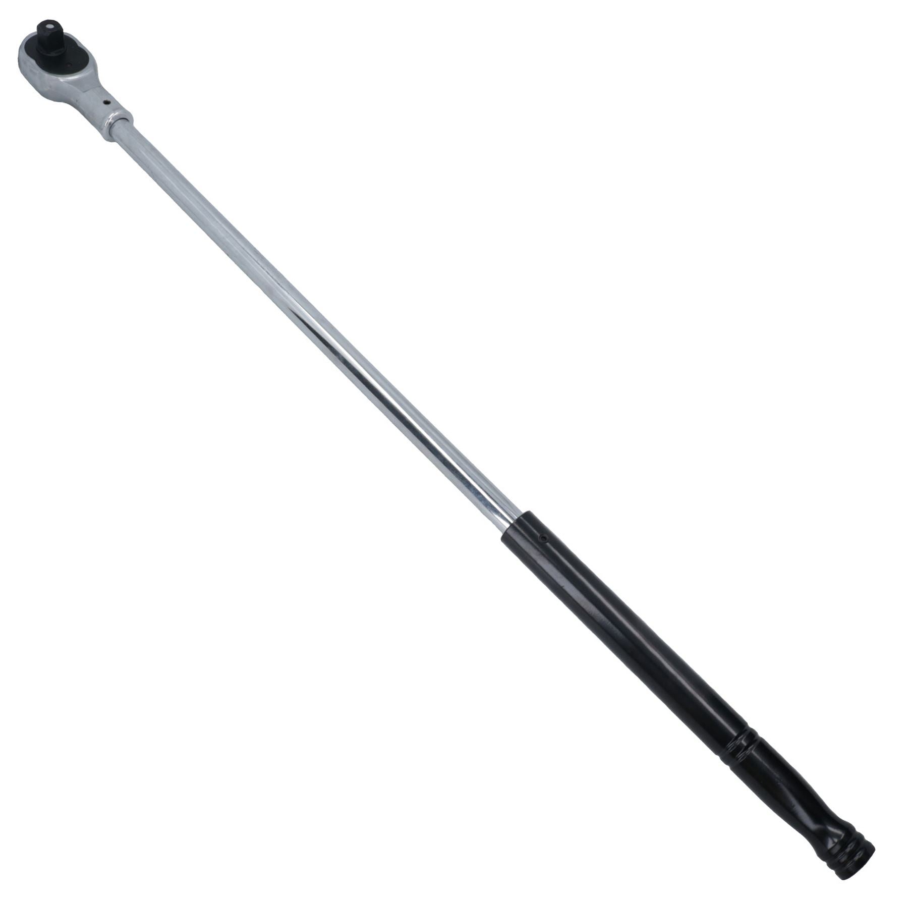 3/4-Zoll-Antrieb, extra lange Industrie-Ratsche, 24 Zähne, Länge 1000 mm, Schnellverschluss