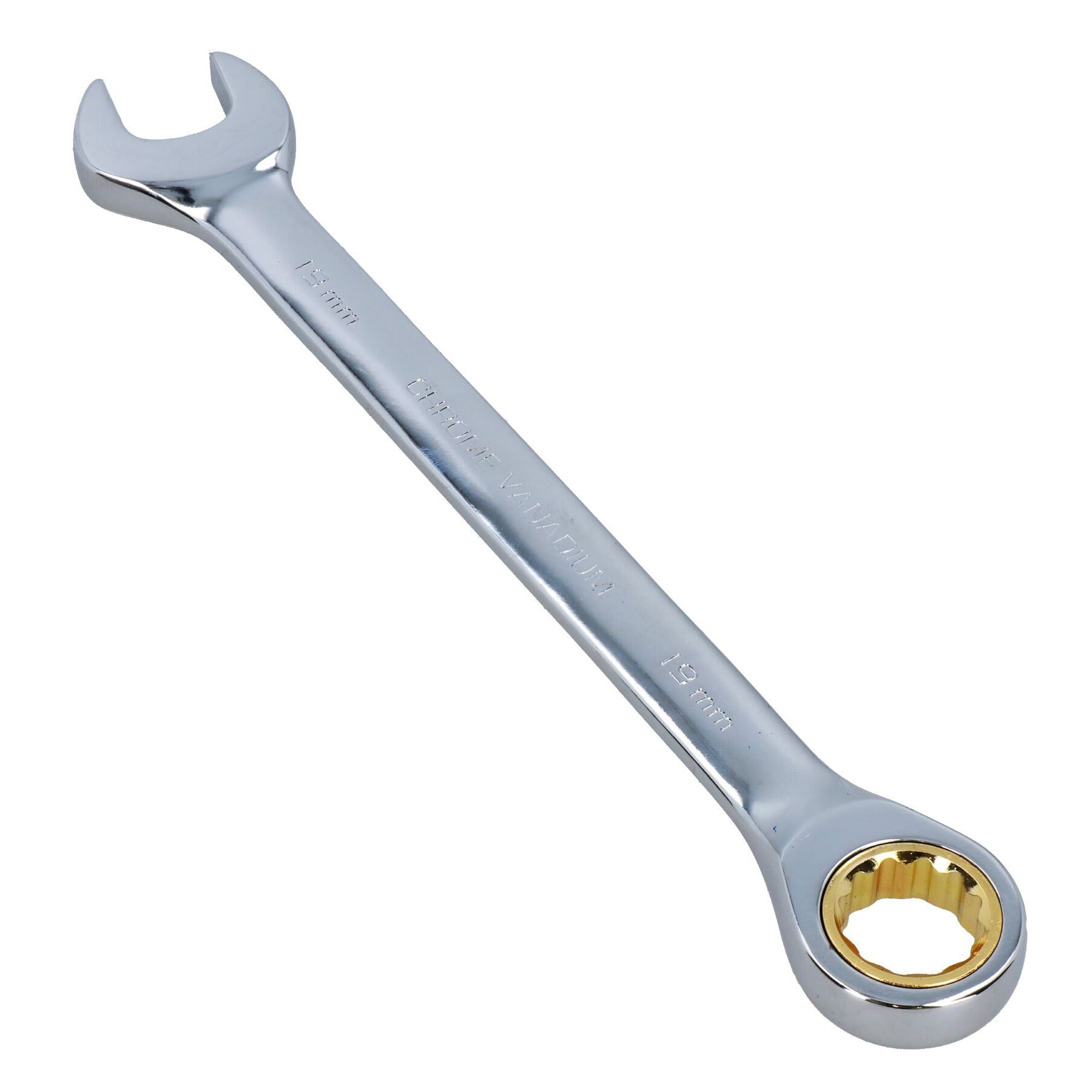 Clé mixte à cliquet à engrenages métriques US Pro Industrial 12 pièces 8 mm – 19 mm