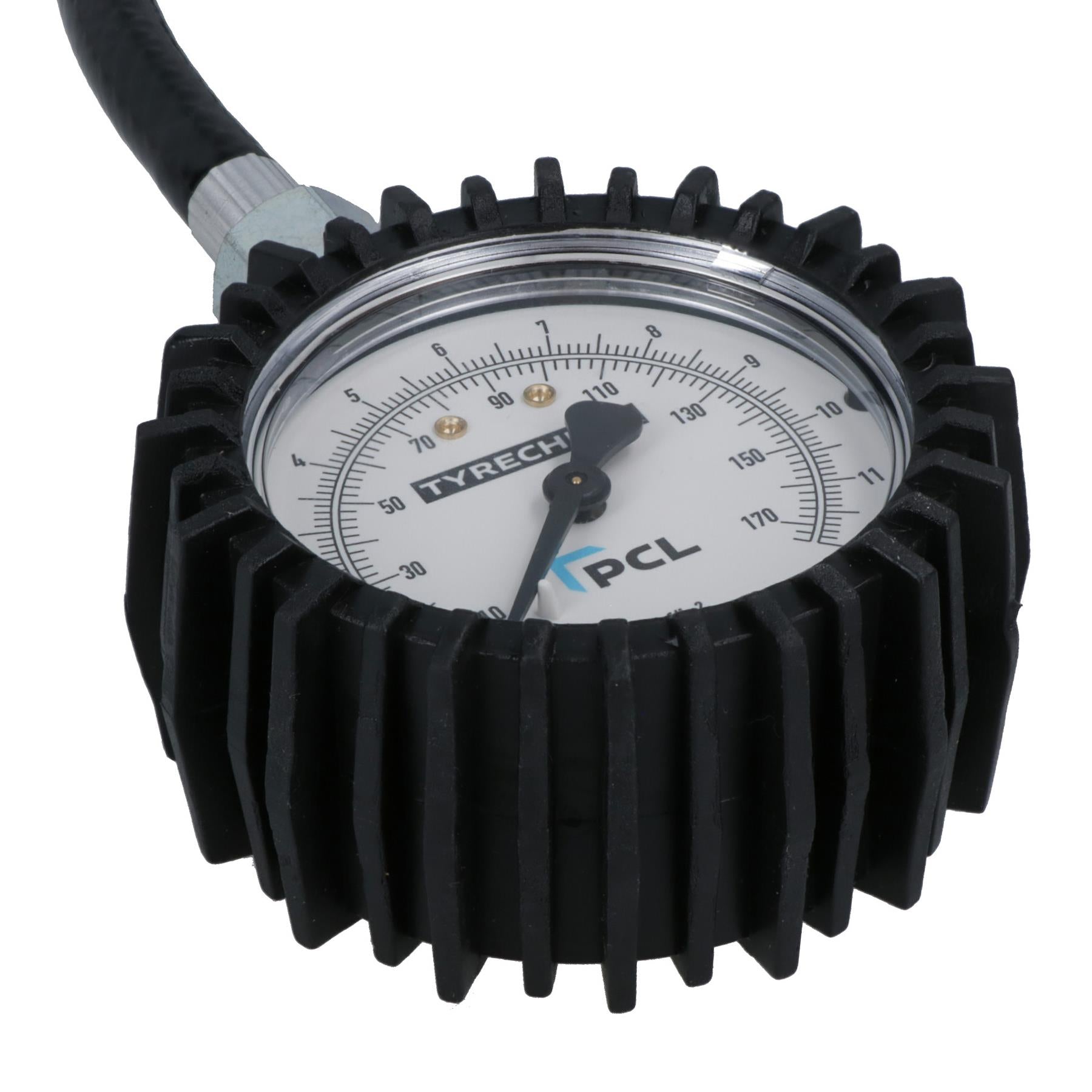 PCL Tyre Pressure Gauge Dial High Accuracy Calibrated Tyre Check Car Motorcycle