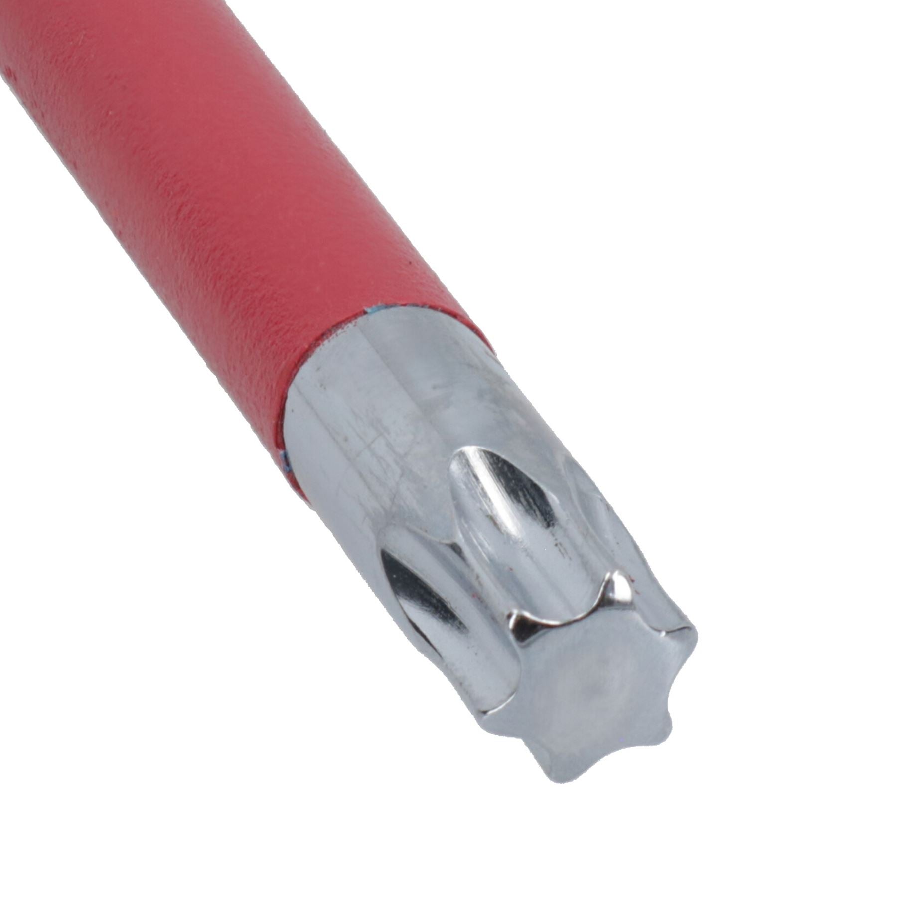 10 Stück farbige extralange Torx-Sternschlüssel mit Halter T9 – T50 Anti-Rutsch-Griffabdeckung