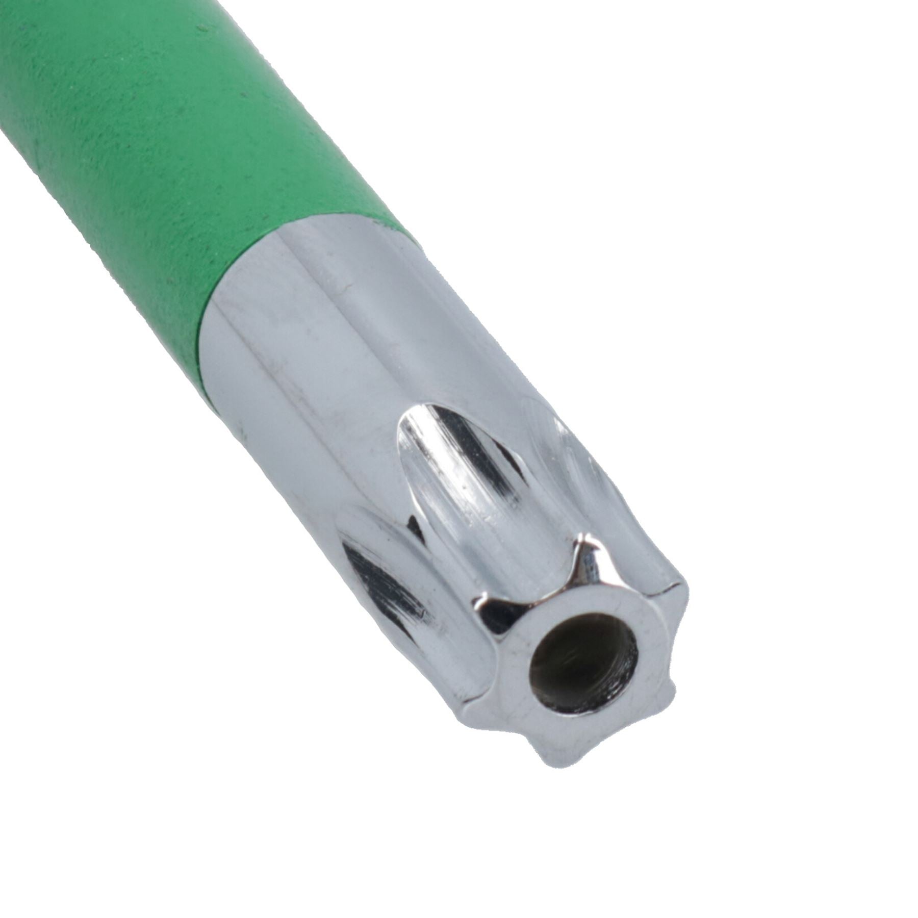 10 Stück lange Torx manipulationssichere Torx-Sternschlüssel mit Halter T9 – T50, rutschfester Griff